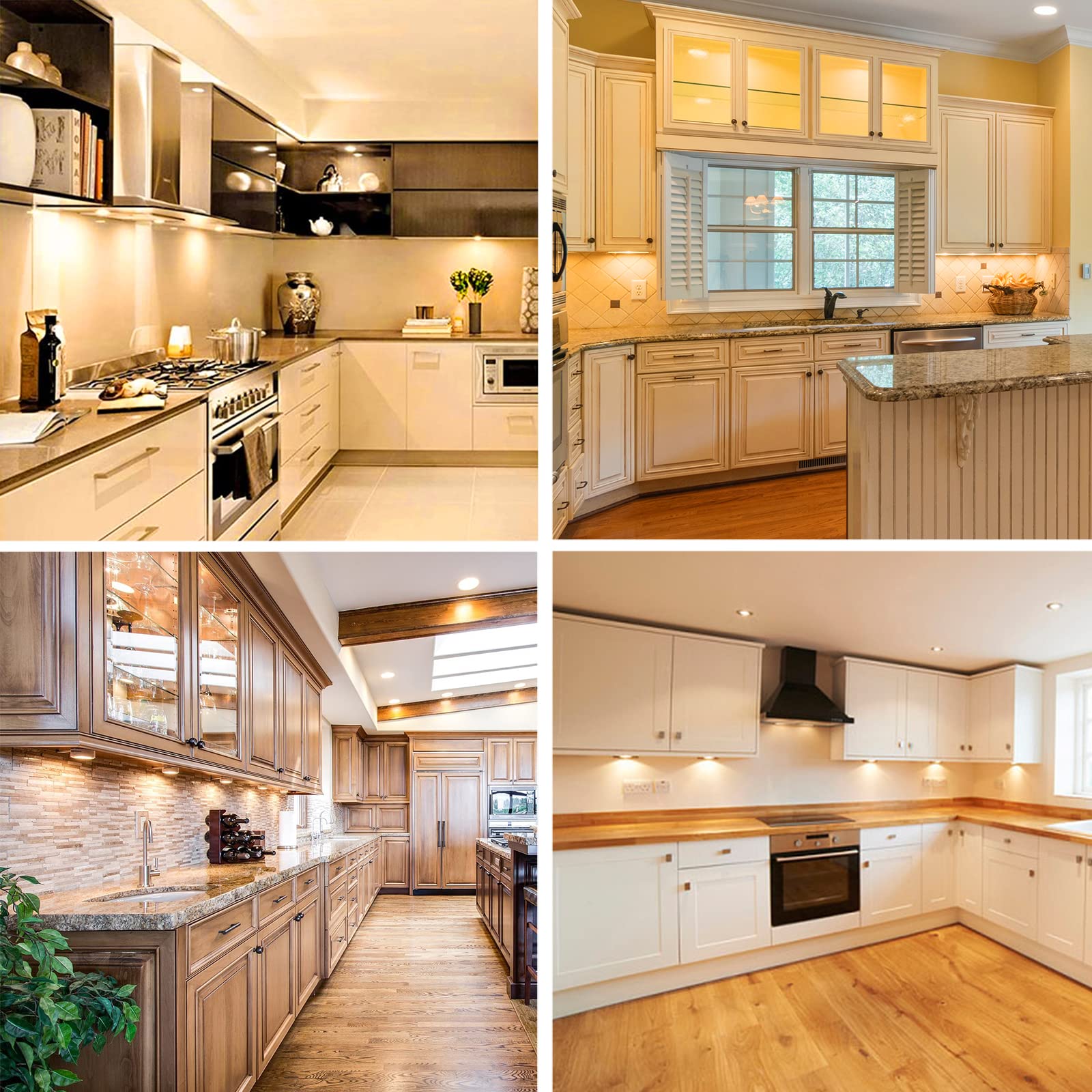 Gaormii G8 Halogen Light Bulb 35W 120V T4 JCD, Dimmable 12 Pack, Warm White 2700K for Under Cabinet Puck Lighting