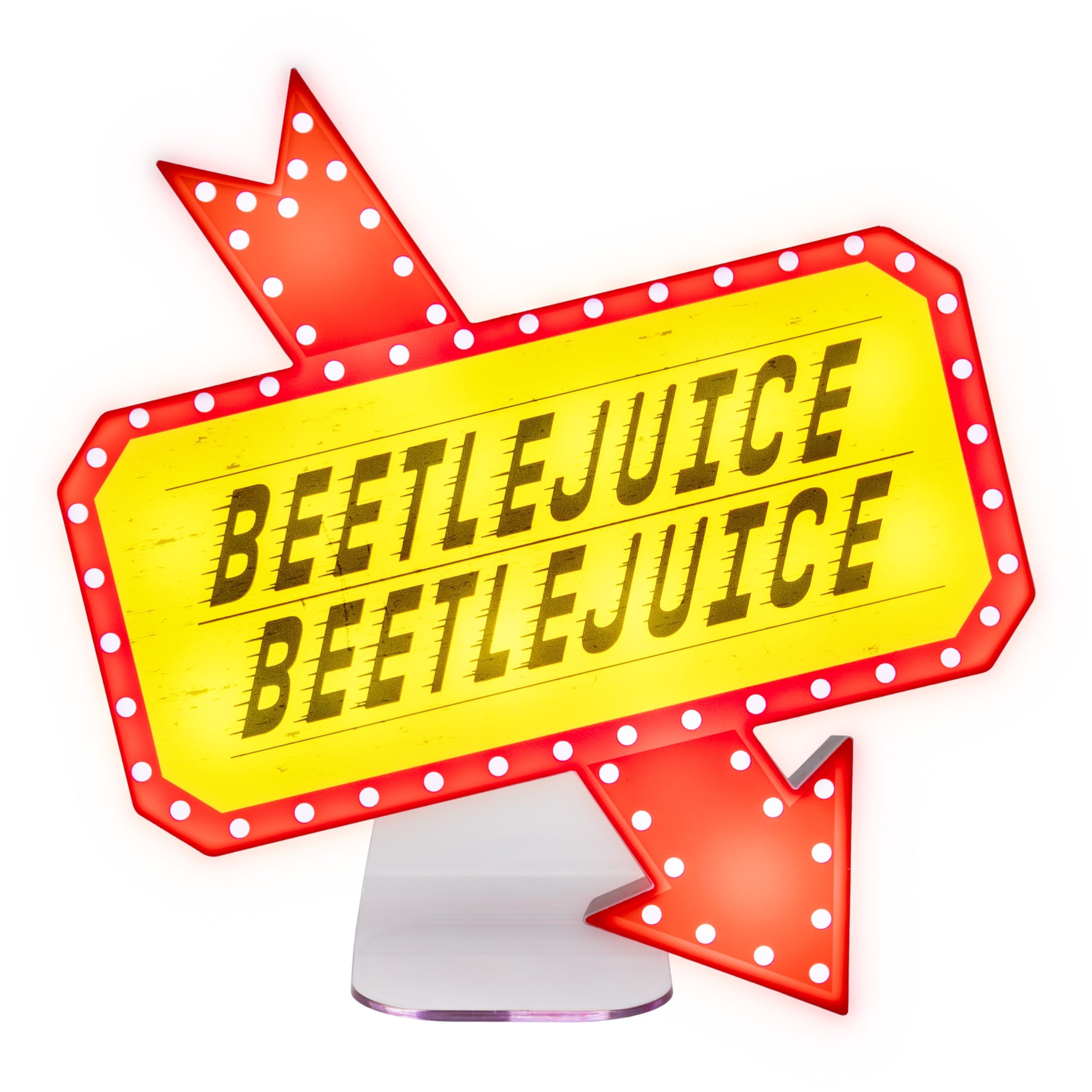 Paladone Beetlejuice Icon Accent Light - Officially Licensed Merchandise from Iconic Retro Horror Movie, Spooky Room Decor and G