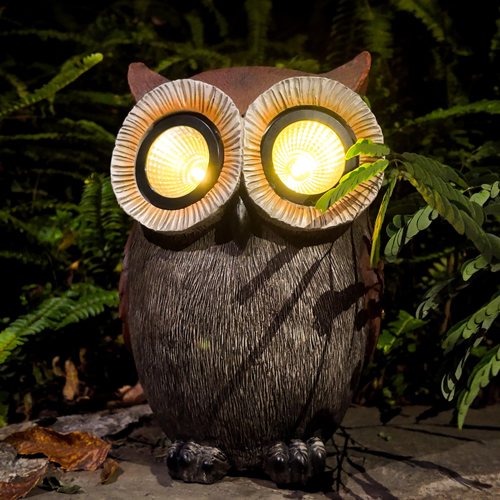 Dkjocky Solar Owl Garden Decorations - Unique Gifts For Women, Mom, Grandma, Birthday, Christmas