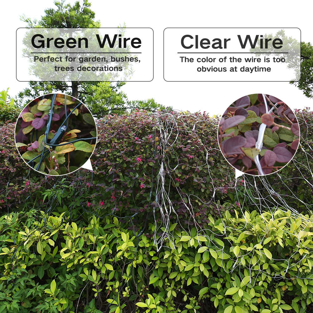 Lomotech 360 LED Christmas Net Lights, 12ft x 5ft, Multicolor, Waterproof, Connectable, Model GP-SW290DC0209-IP44