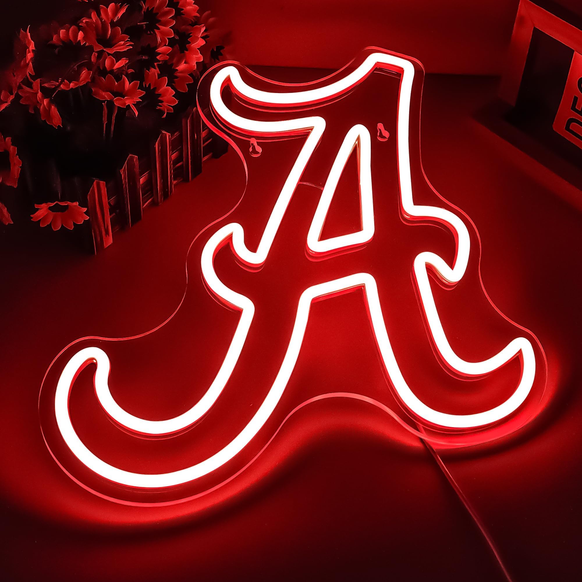 FTMGGDG University Neon Sign, Basketball Room Decor, Acrylic, 14.6x11 in, MSU-Green, Model FMXD100