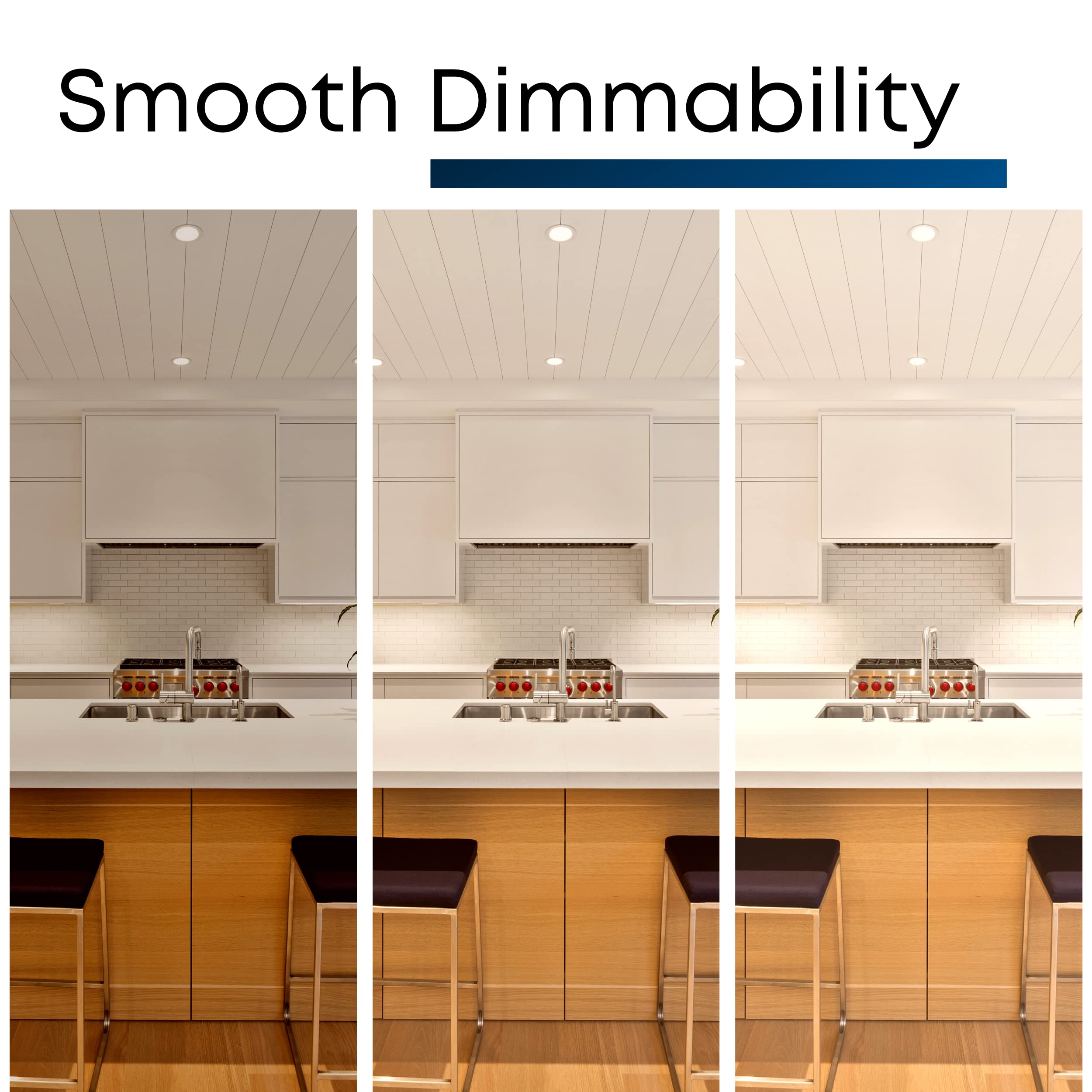 Feit Electric Led 4 Inch Recessed Lighting, 50W Equivalent, Dimmable Retrofit Downlight, E26 Adaptor For Recessed Can Lights, 50,000 Hour Lifetime, 650 Lumens, 3000K Bright White Ledg2R4/930Ca