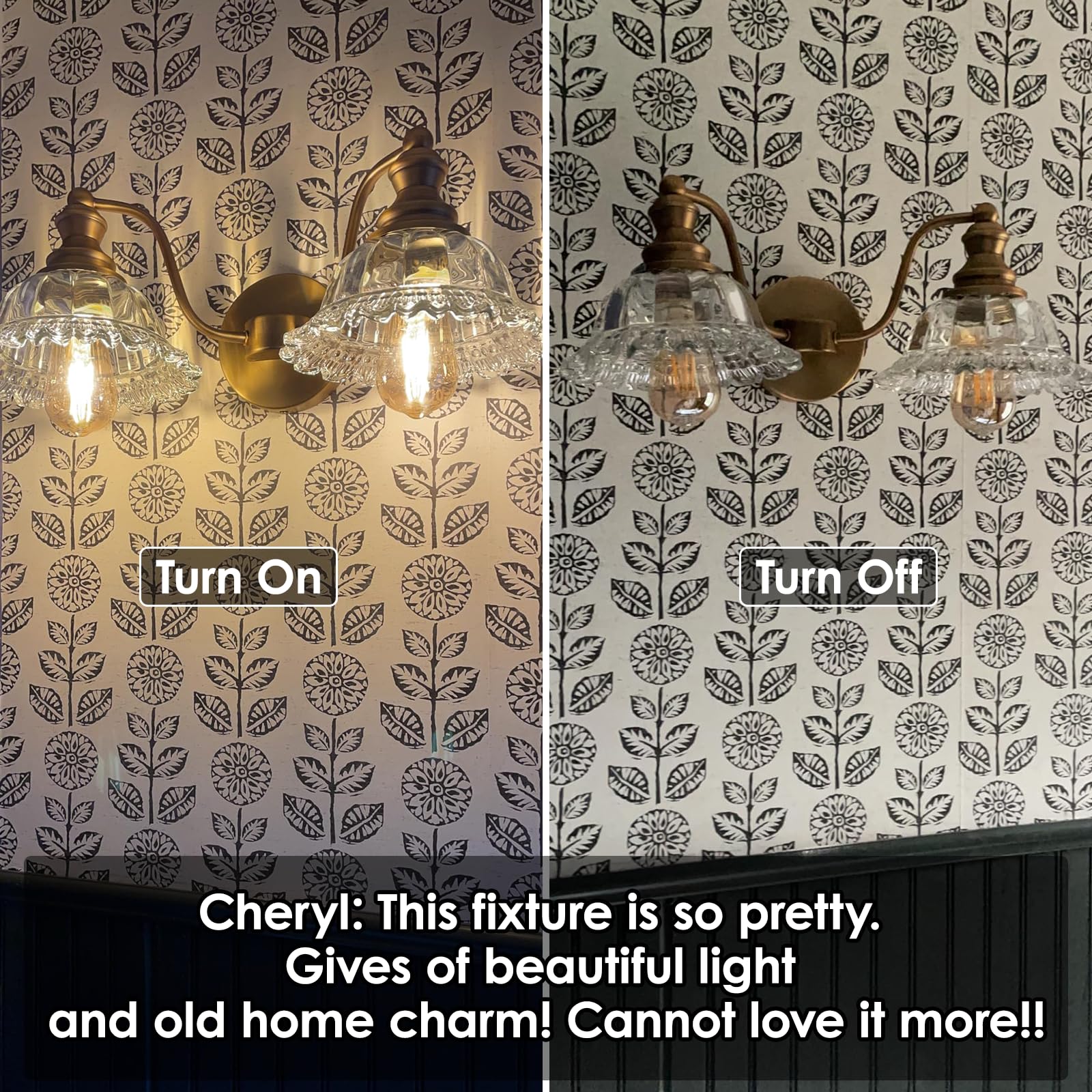 Xiedun Bathroom Vanity Lights Over Mirror Vintage Bathroom Light Fixtures 2 Light Brass Vanity Lights For Vanity Lighting Fixtur