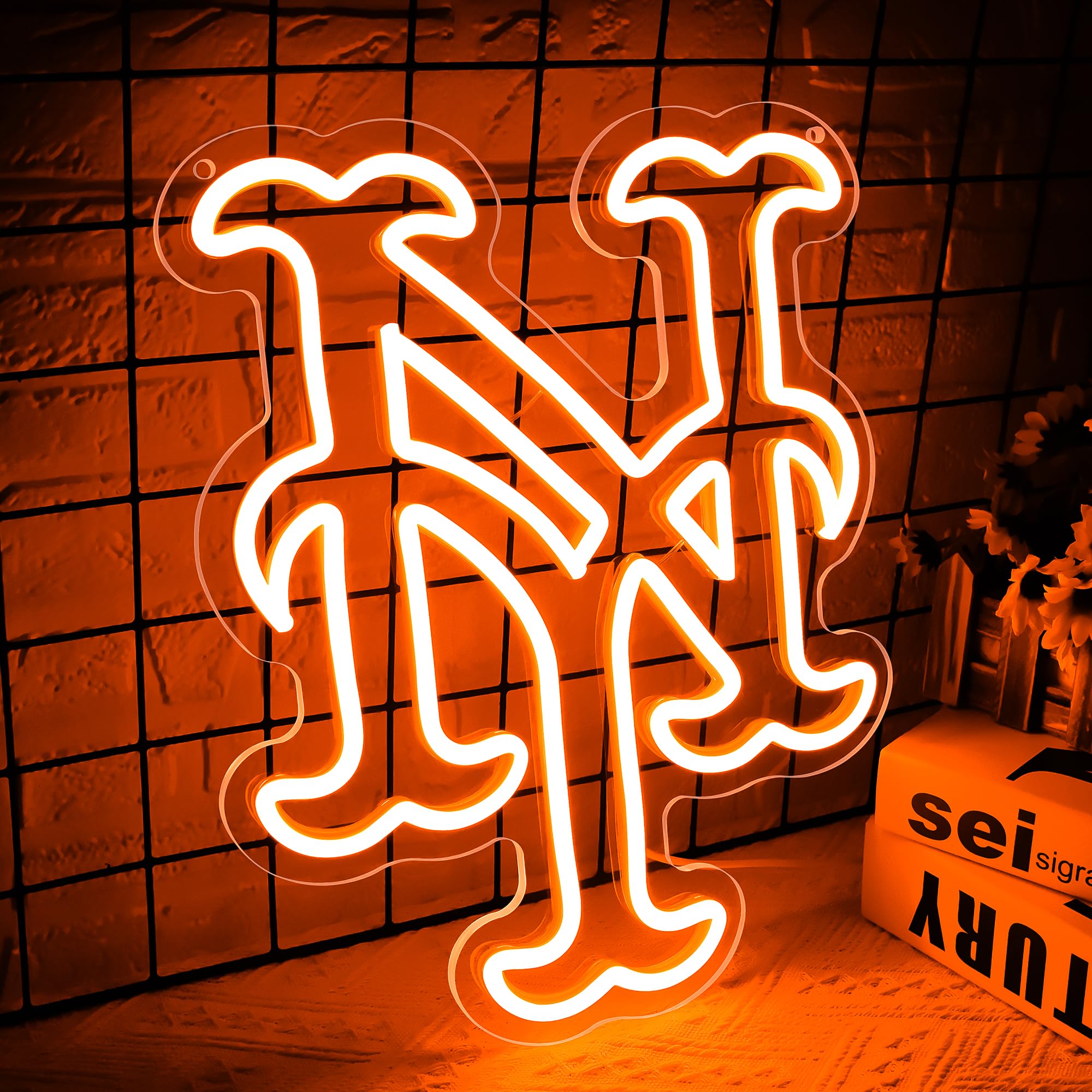 Baseball Neon Sign For Wall Decor Baseball Sport Team Led Neon Light For Man Cave Dormitory Bar Club Birthday Gifts For Sport Fans Usb Powered(Zkxd314)