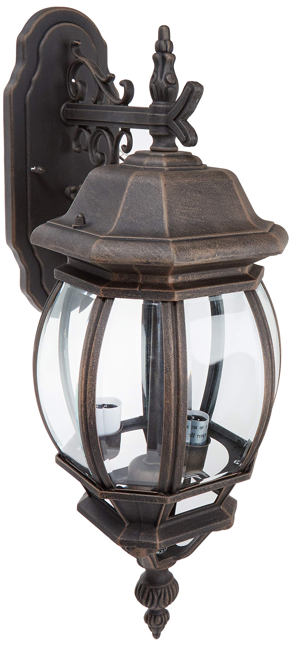 Artcraft Lighting Classico Medium European Style Outdoor Wall Mount, Rust