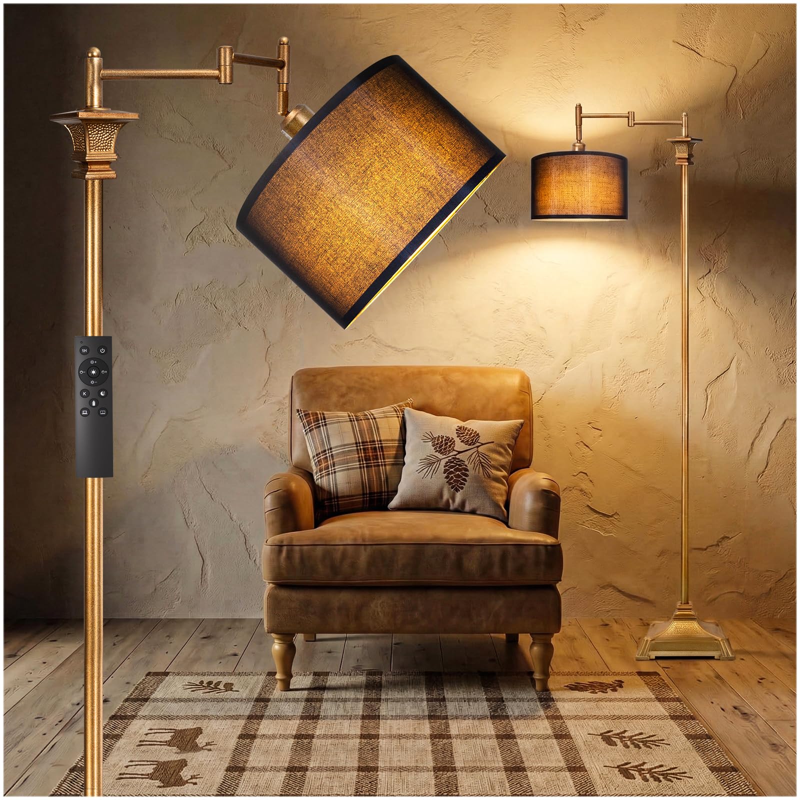 Scenekoy 68 Tall Smart LED Floor Lamp for Living Room Bedroom