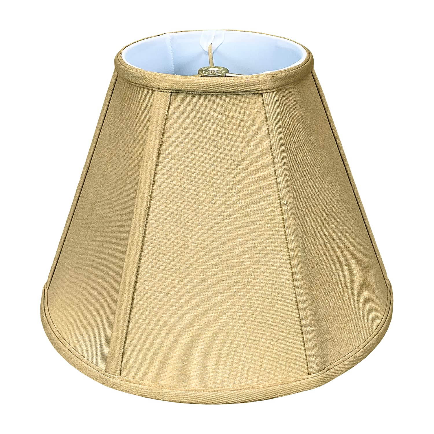 Royal Designs Deep Empire Lamp Shade, Antique Gold, 9 x 18 x 14