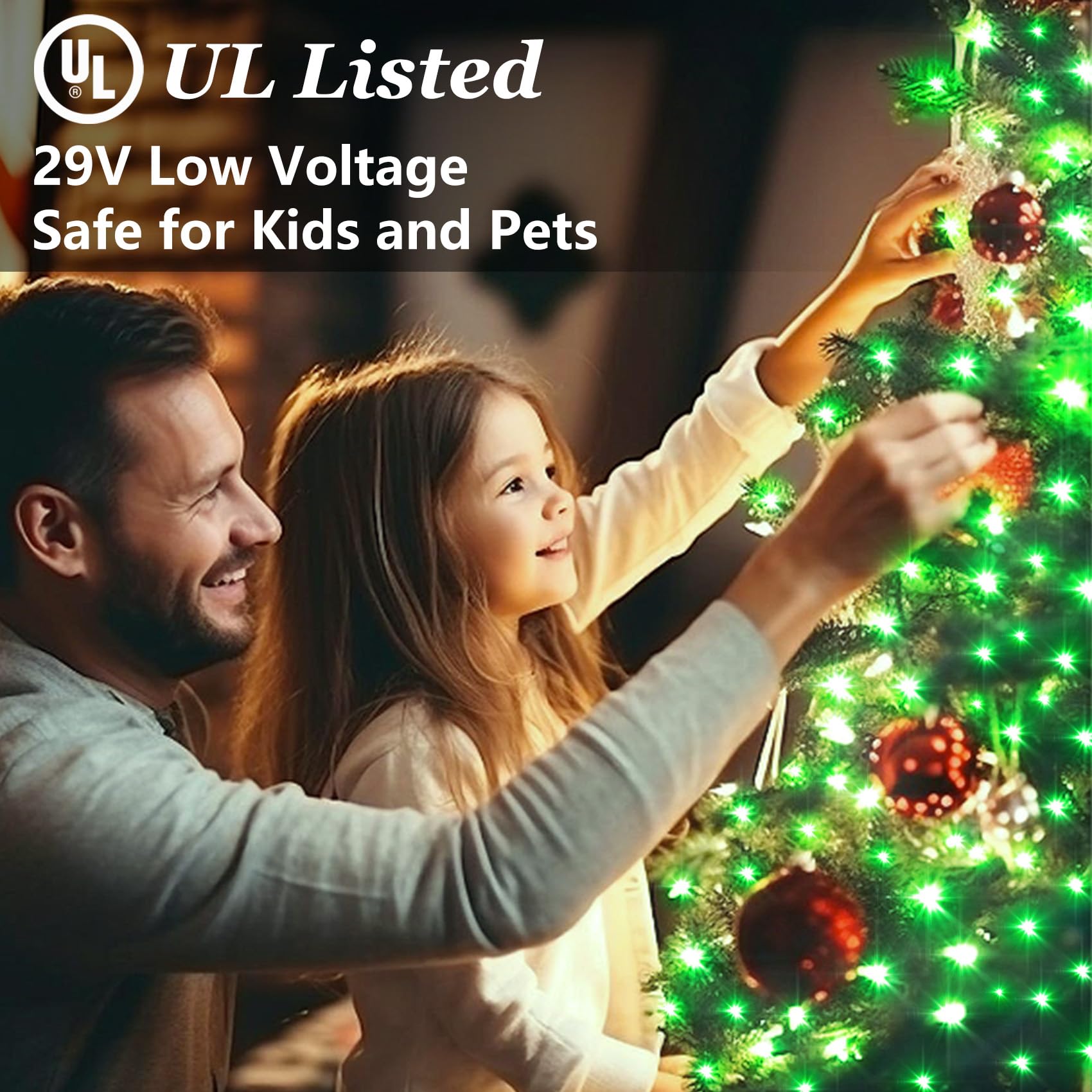 750 Led Christmas String Lights Outdoor  240Ft Twinkle Fairy Lights With Timer & Memory  12 Modes Dimmable Waterproof Tree Light For House Patio Garden Wedding Party Christmas Decororations  Green