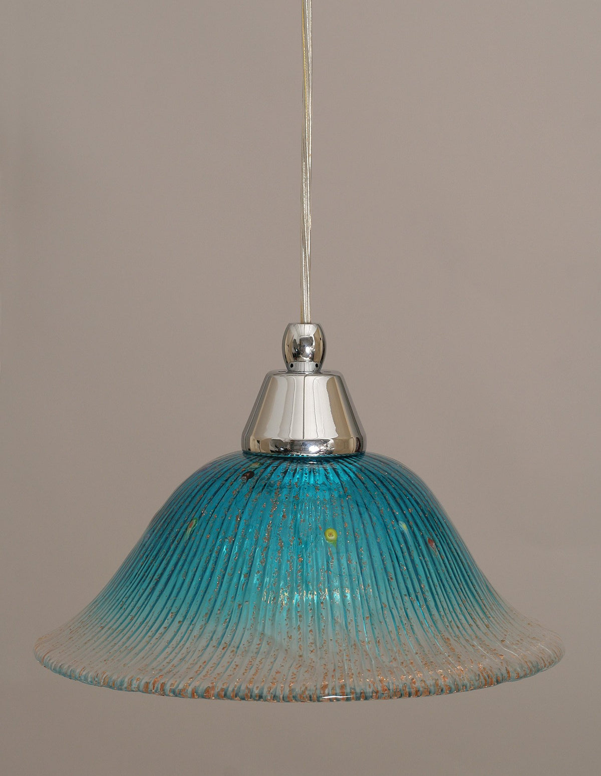 Toltec Lighting 1 Light Mini Pendant In Chrome (22-Ch-438)