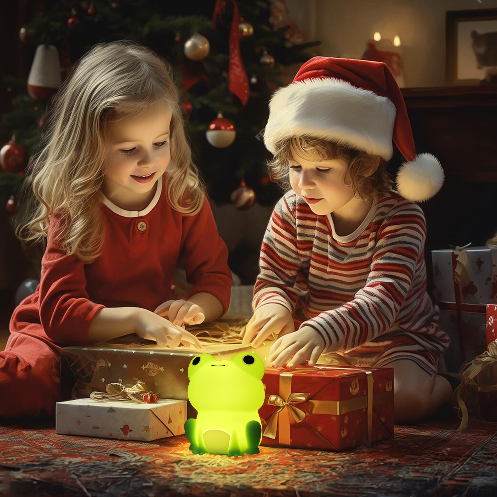 Lampeez Frog Night Light  Cute Frog Gifts  Soft Silicone Lamp Nursery Nightlight Led Night Light  Bedroom Decor As Xmas Birthday Gifts For Boys Girls