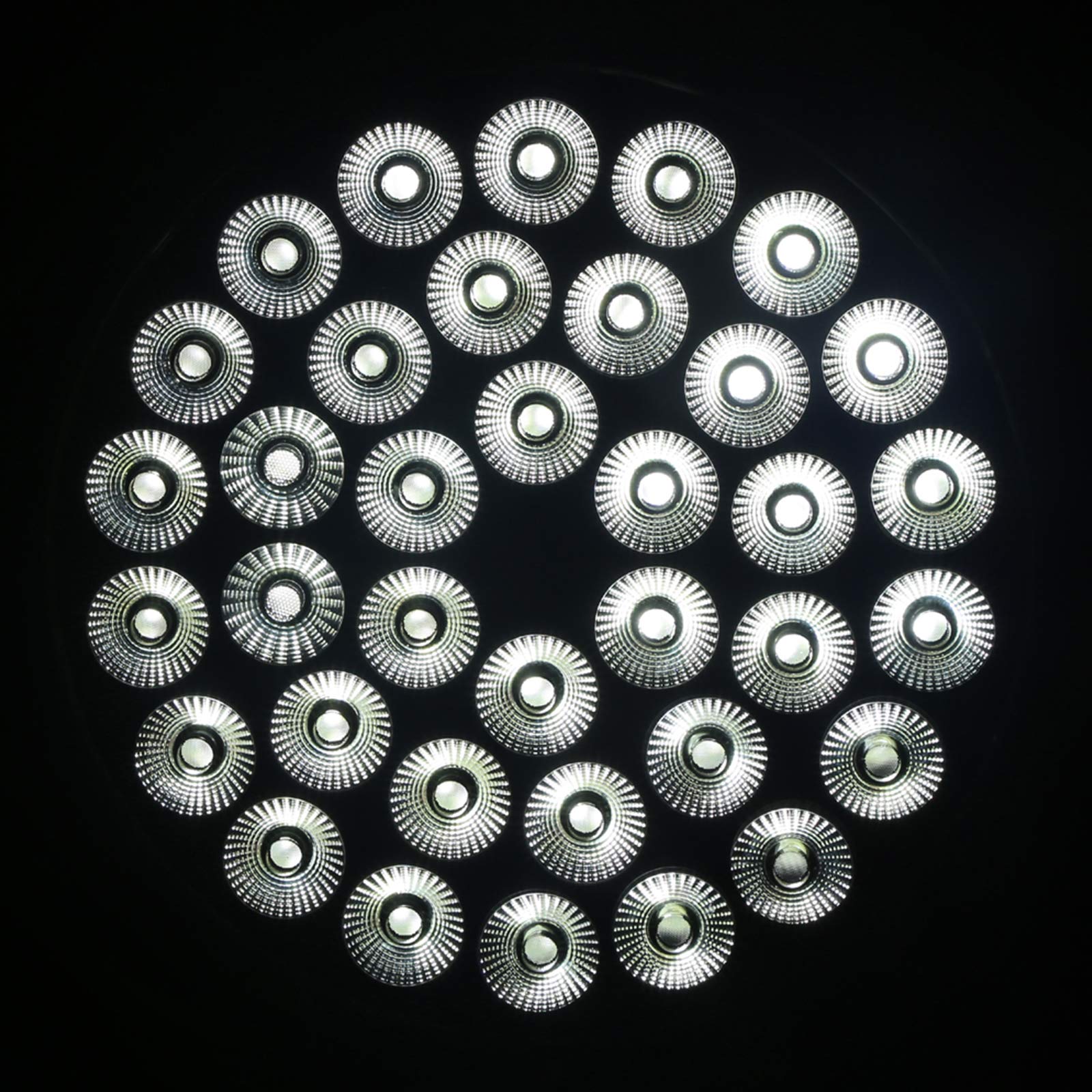 Acrylic Lens, Without Bracket - Focusing Led Lens Use For Led Beads, Chip, Lamp Bulb Focus - 25 Degree F35Mm (Pack Of 20)