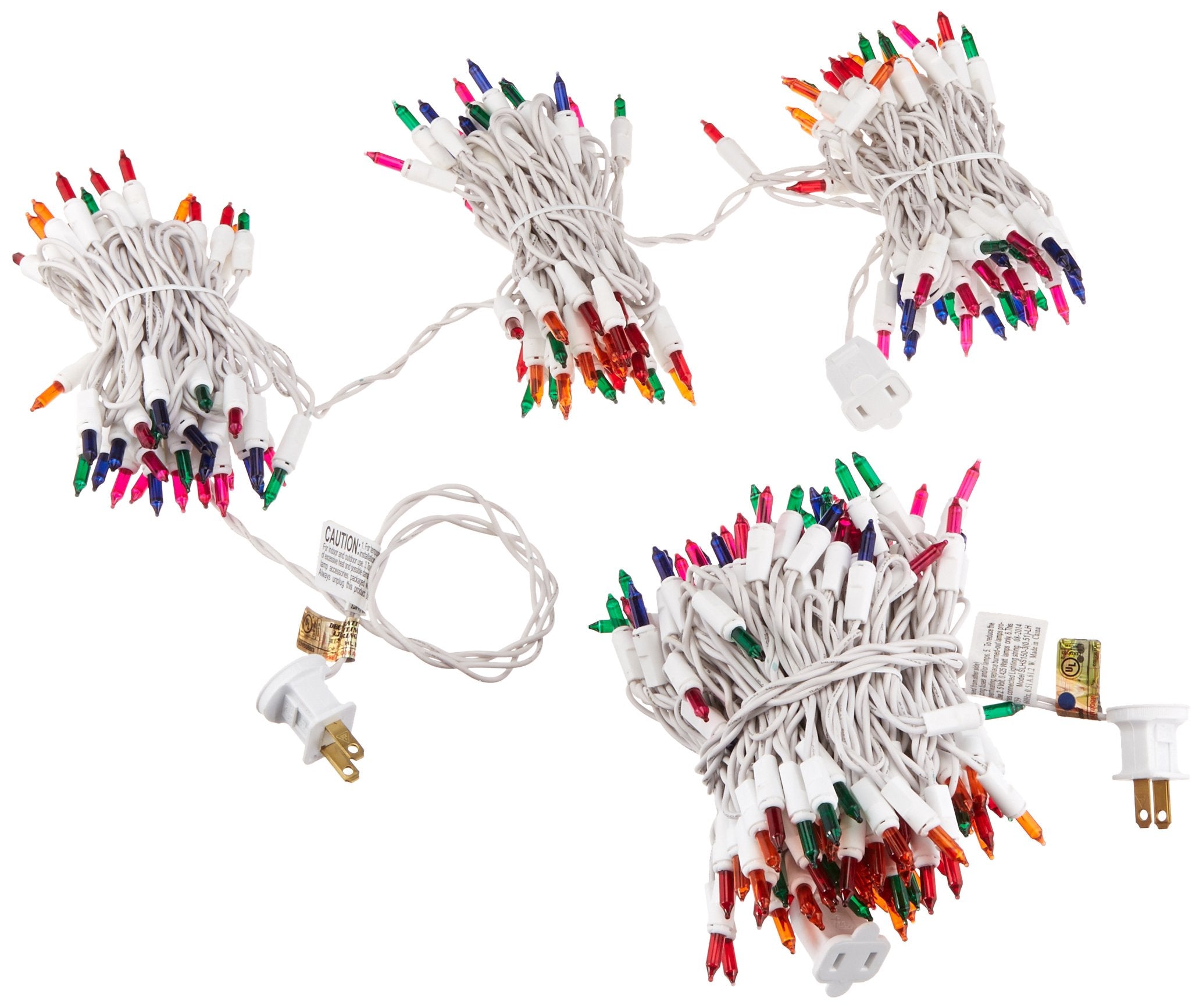 NOMA Multi Color Icicle Set Christmas Lights 300 Count Model 14089-88