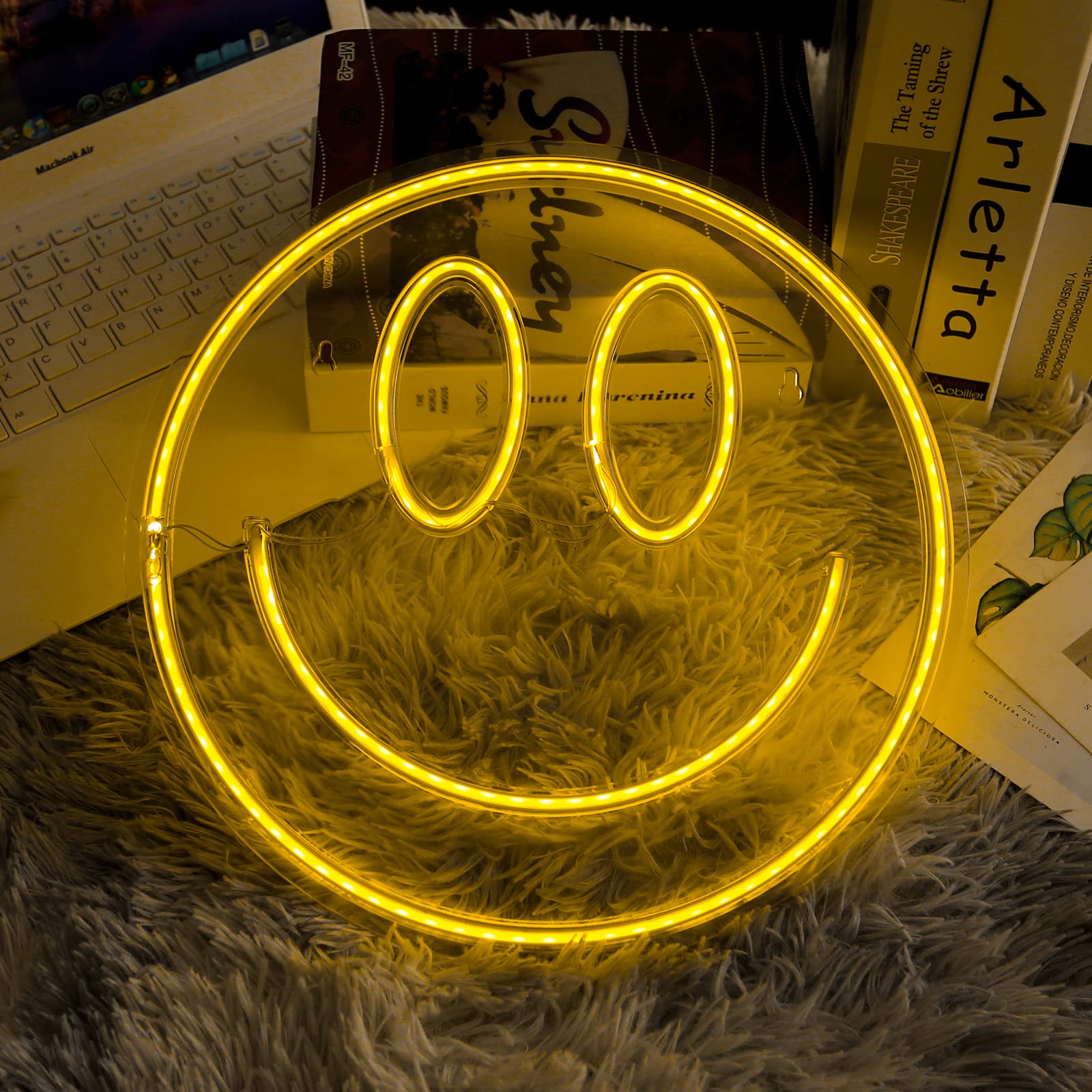 Fionnuar Neon Sign Art Light - Decorative LED Wall Decor for Parties - 16inx7in - Multi Color - Model aa473f20-a1e5-4a2c-89