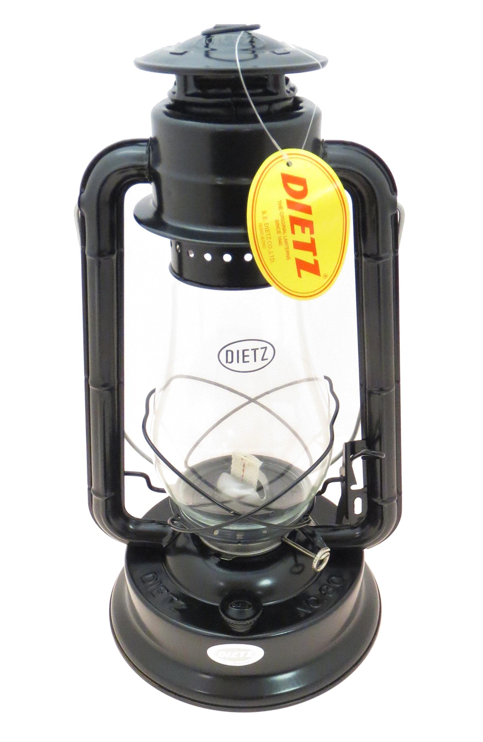 Hurricane Lantern Blizzard Oil Burning Lantern (Black)&quot;