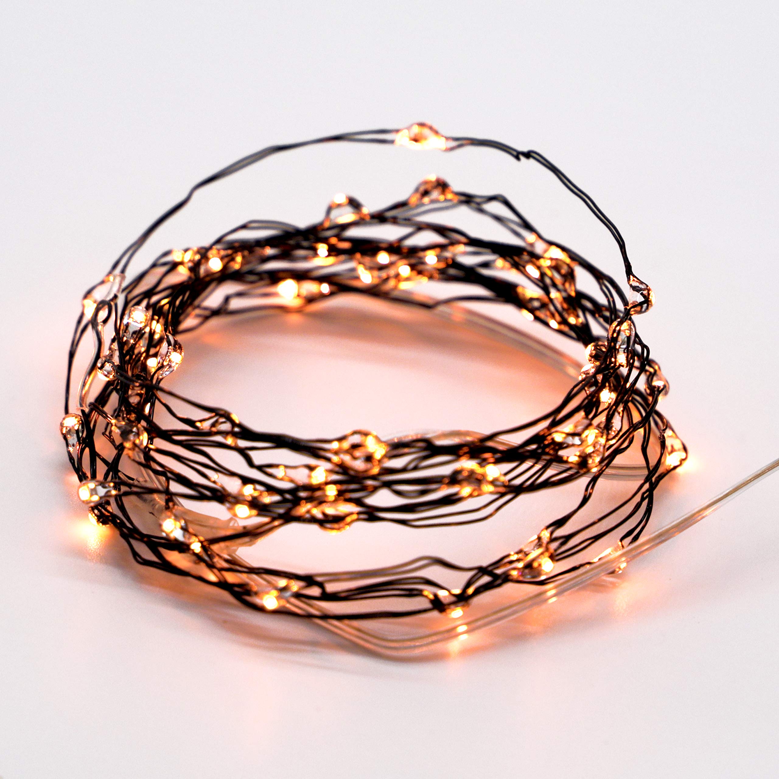 Miya Life Nature Rattan Pumpkin String Lights Fall Garland With Lights Battery Operated With Remote - Perfect Thanksgiving Halloween Fall Decorations (Orange Fairy)