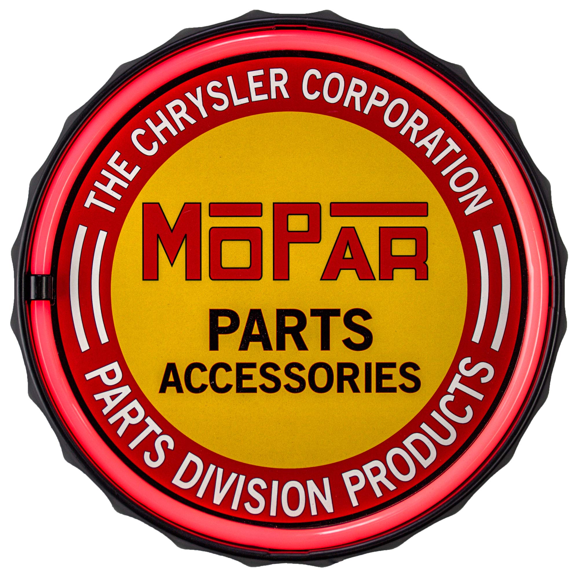 American Art Decor LED Neon Rope Sign - Battery & USB Powered - 12.5in - Mopar Parts