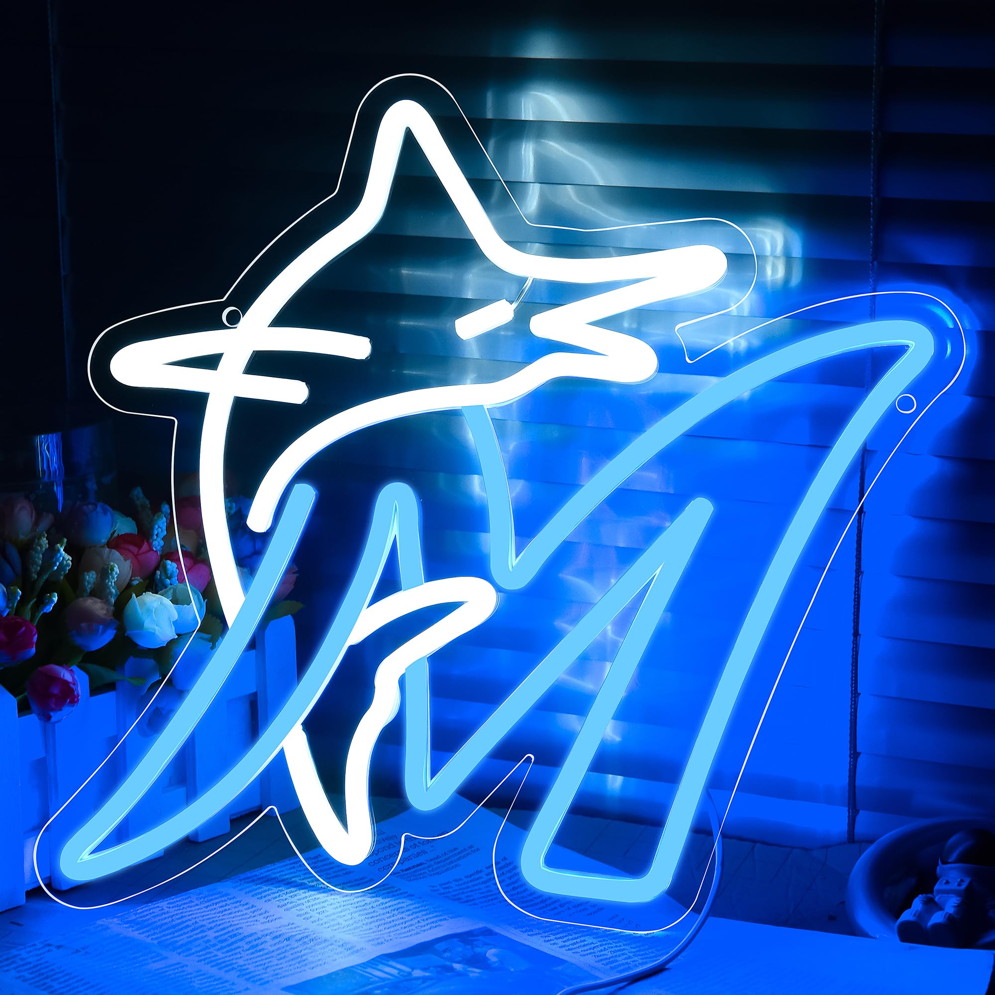 Brineon Baseball Neon Sign For Wall Decor Baseball Team Logo Neon Light Up Sign For Man Cave Led Sign For Bedroom Birthday Gifts For Sports Fans 5V Usb Powered Size 12.5 * 12.5Inch(Zyld143)