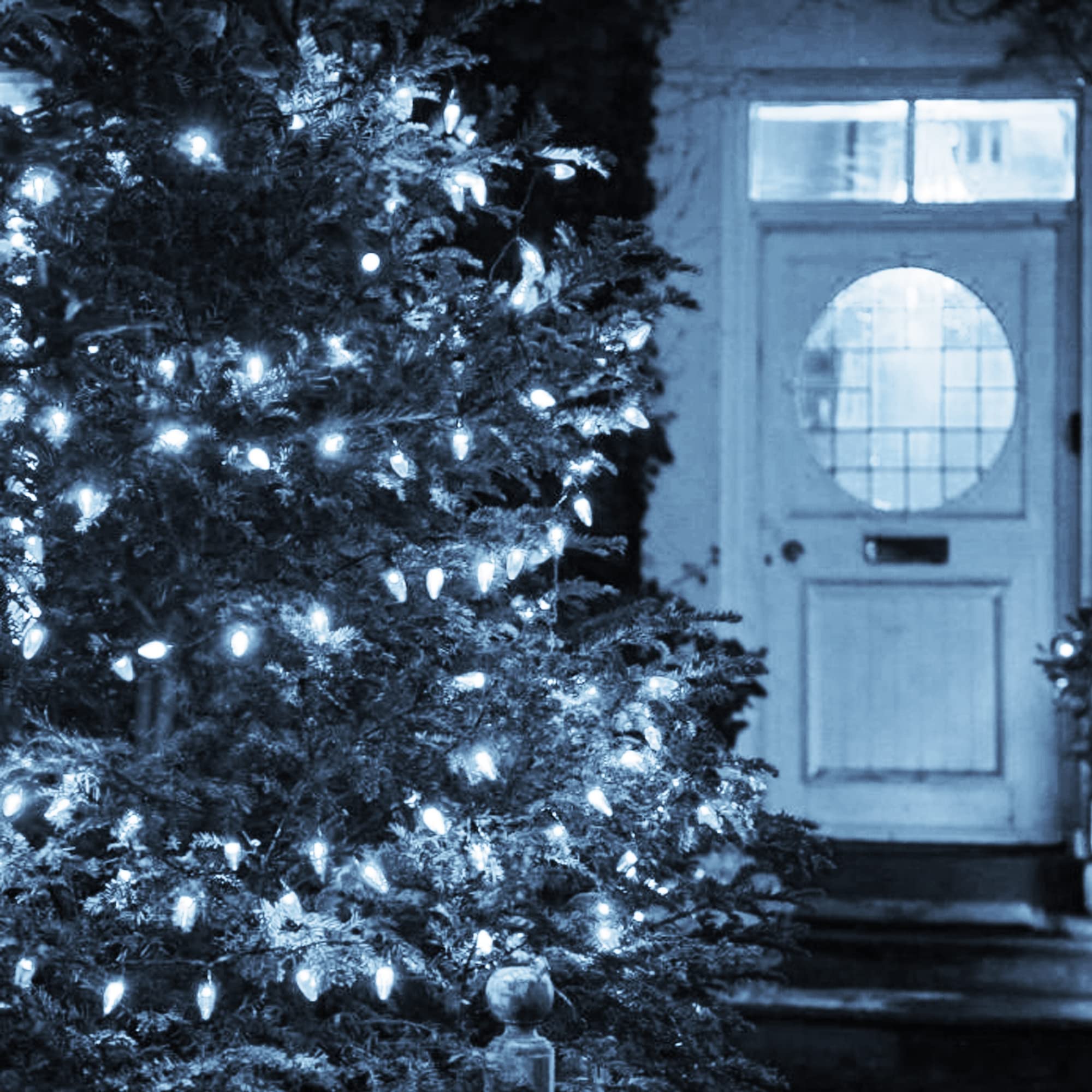 Dazzle Bright C6 2 Pack Total 100Led 34Ft Battery Operated Christmas Lights, White Christmas Lights With 8 Modes, Waterproof Chr