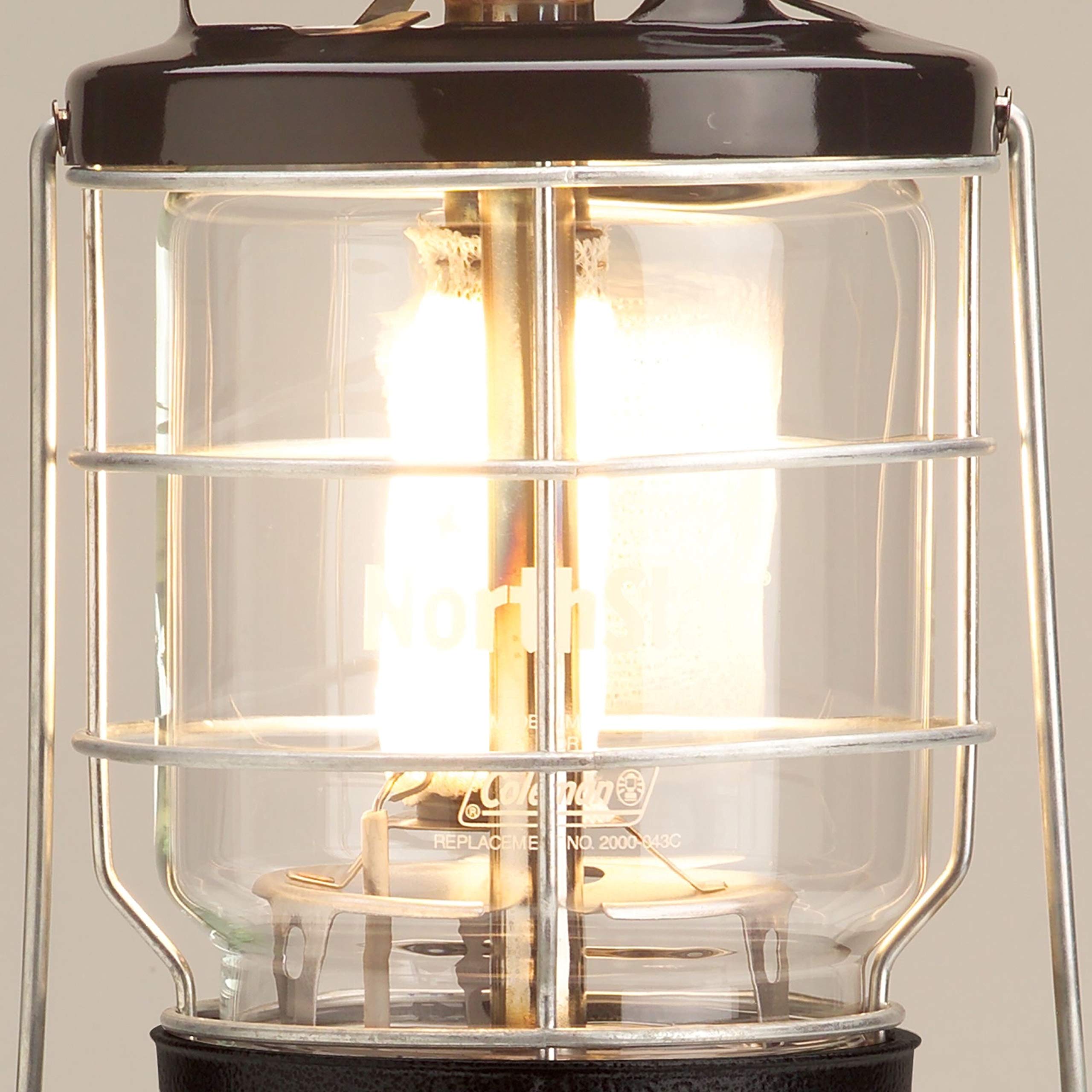 Coleman NorthStar Propane Lantern - 1500 Lumens, Instastart Ignition, Aluminum, Green, Model 2000038028, One Size, Ideal for Camping & Emergencies