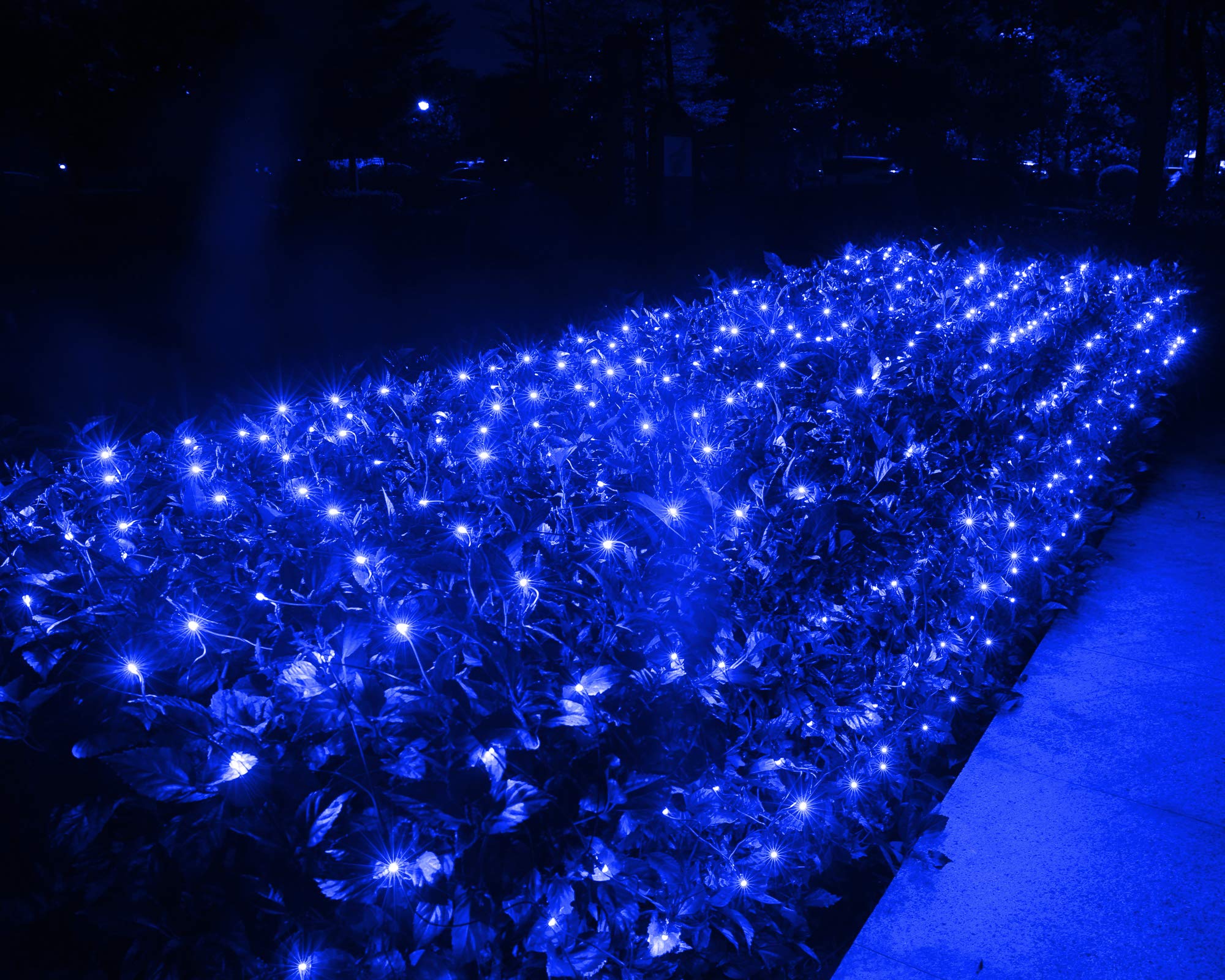 Joomer 12ft x 5ft 360 LED Christmas Net Lights, 8 Modes Bush Mesh Lights Connectable, Timer, Waterproof for Christmas Trees, Bus