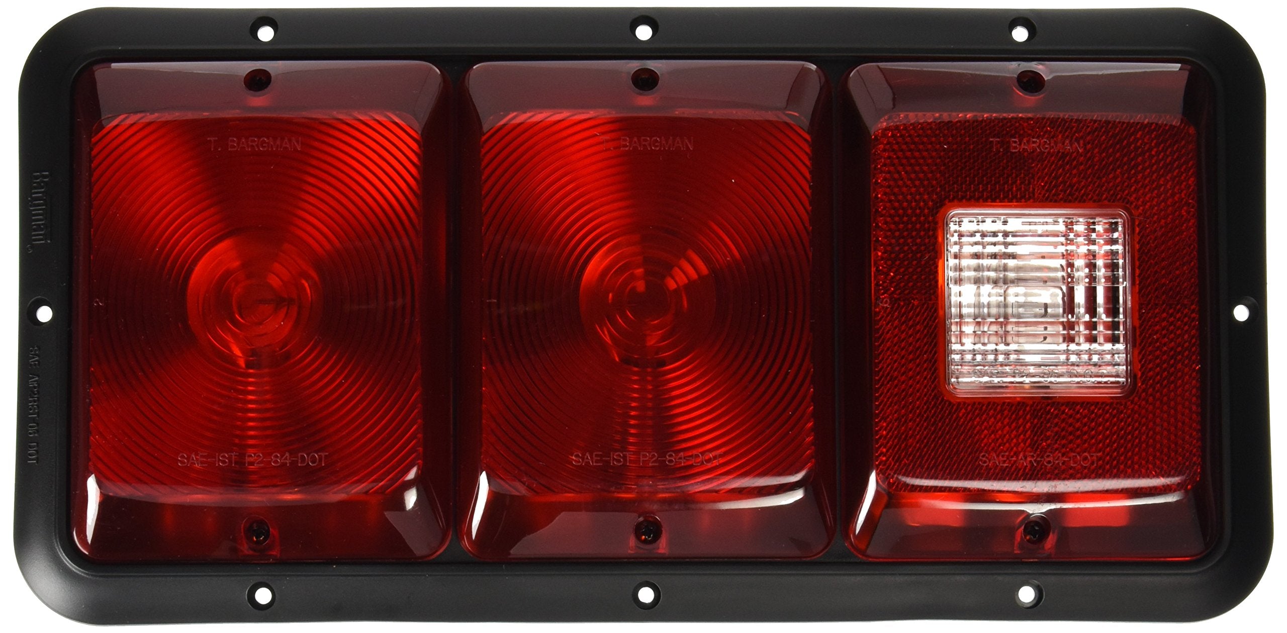 Bargman 3484009 Red Horizontal Light