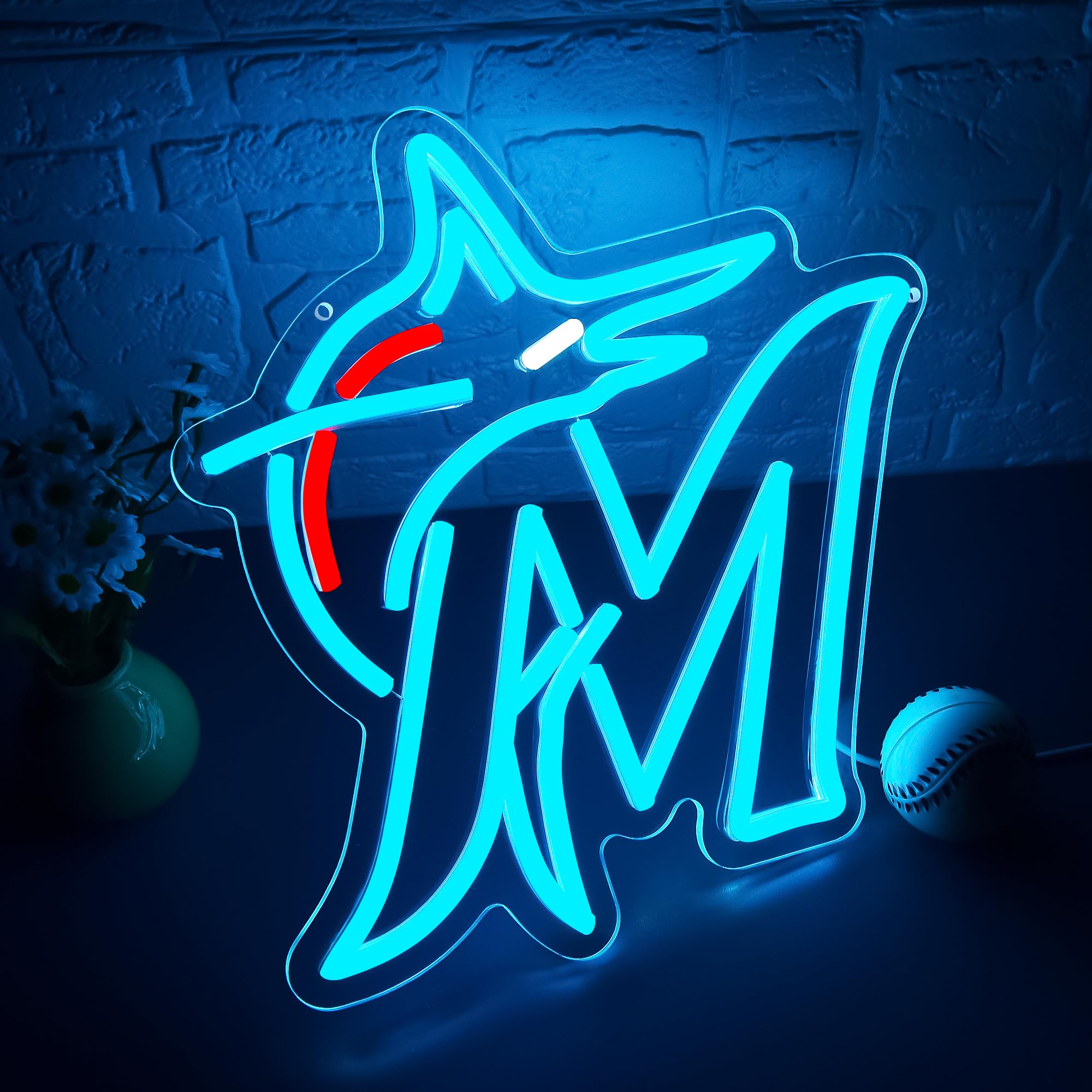 Baseball Neon Sign For Wall Decor Baseball Neon Light For Man Cave Team Led Light Up Sign For Bedroom Bar Dorm Party Birthday Gifts For Sport Fans 5V Usb Powered Size 12 * 12.5(Zyld292)