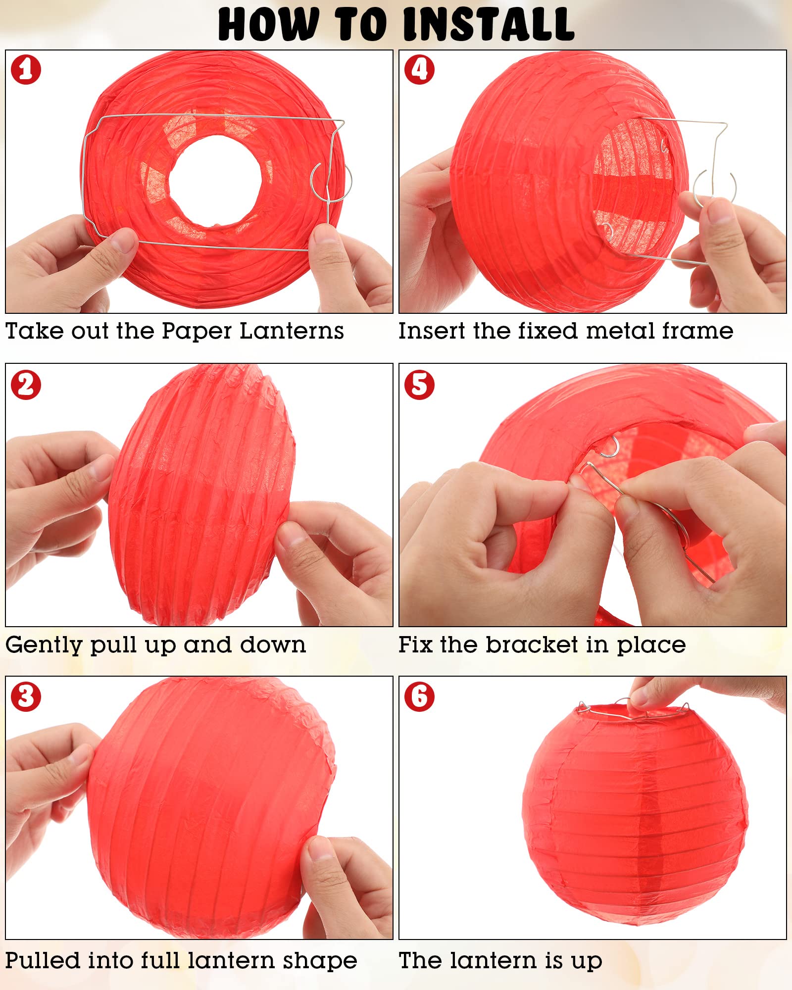 Treela 80 Pcs Paper Lanterns Chinese Japanese Paper Lanterns Classroom Party Decorations Ceiling Hanging Decor For Home Parties