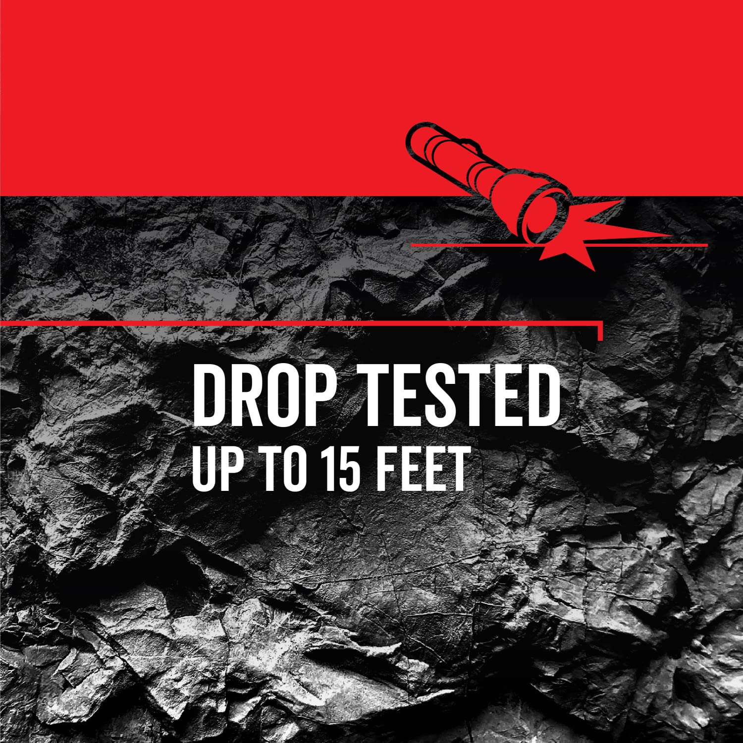 Rayovac Virtually Indestructible Led Spotlight, 750 Lumen Waterproof Spot Flashlight