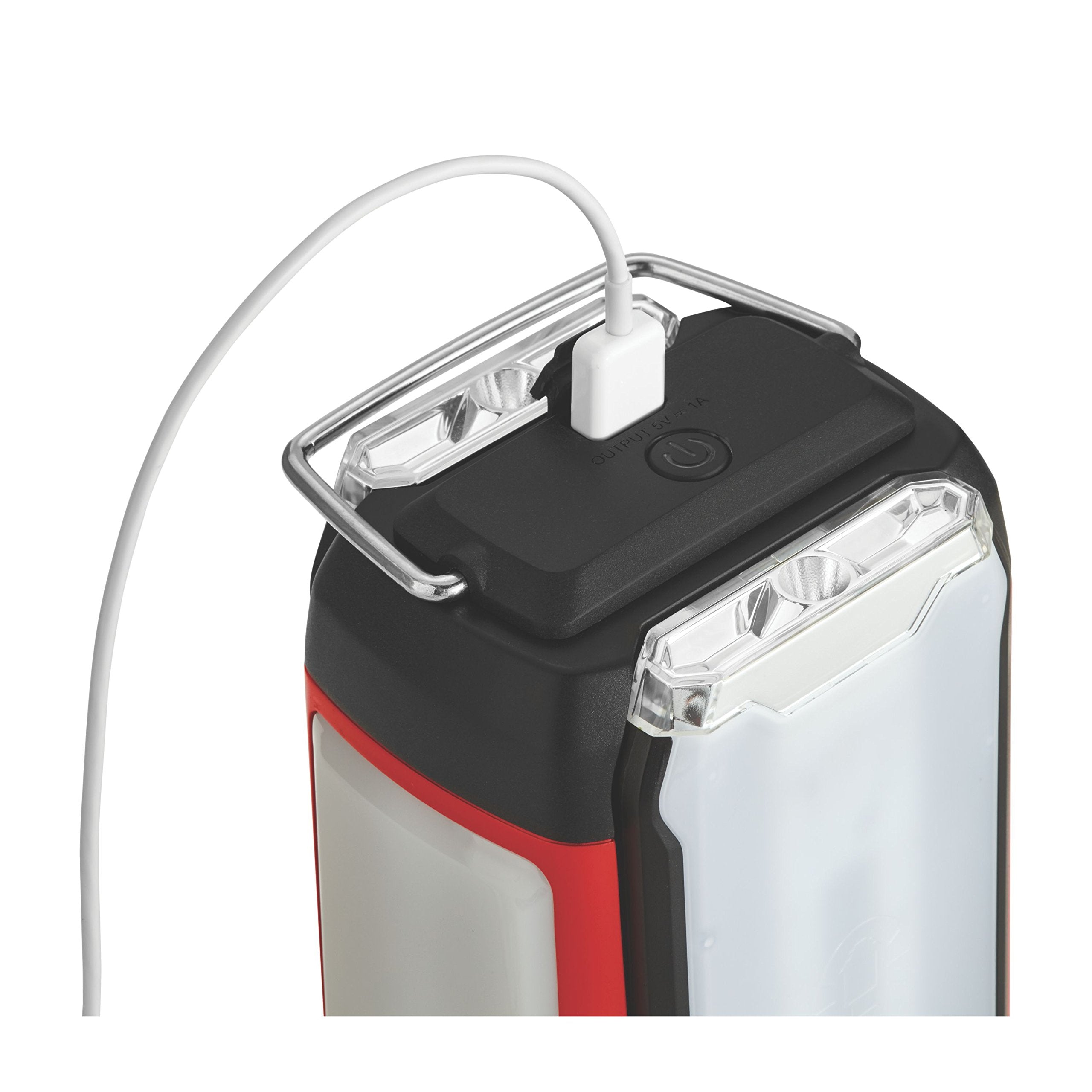 Coleman Multi-Panel Rechargeable LED Lantern, Water-Resistant Lantern with Removable Magnetic Light Panels, Built-In Flashlight,