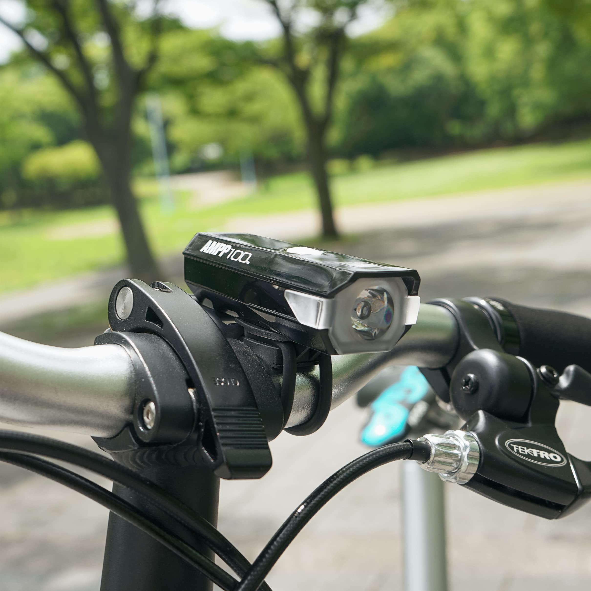 Cateye - Ampp100 Usb Rechargeable Bike Headlight