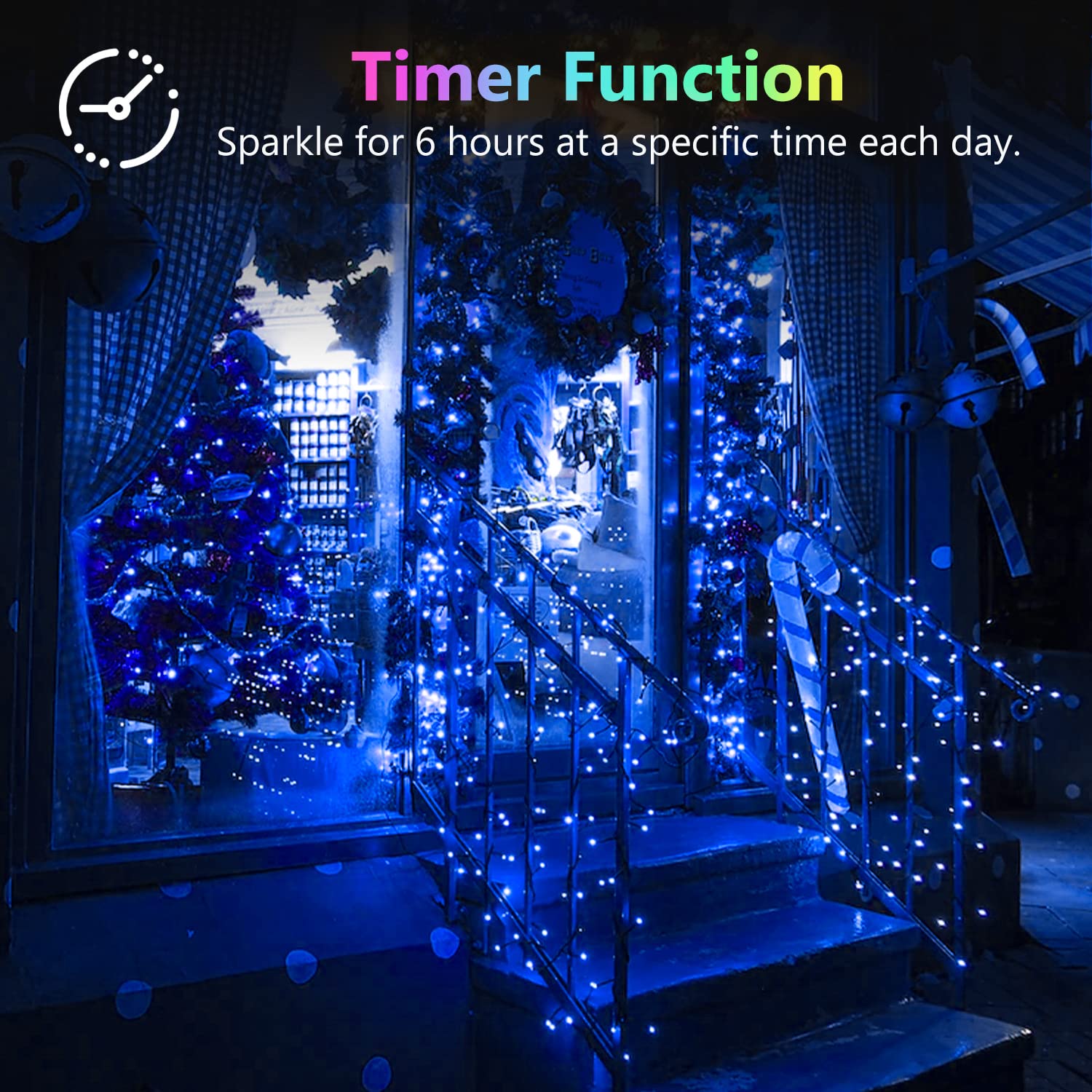 4 Pack 20Ft 60Led Battery Operated Fairy Lights With Timer, Waterproof Battery String Lights Outdoor Indoor, Battery Twinkle Lig