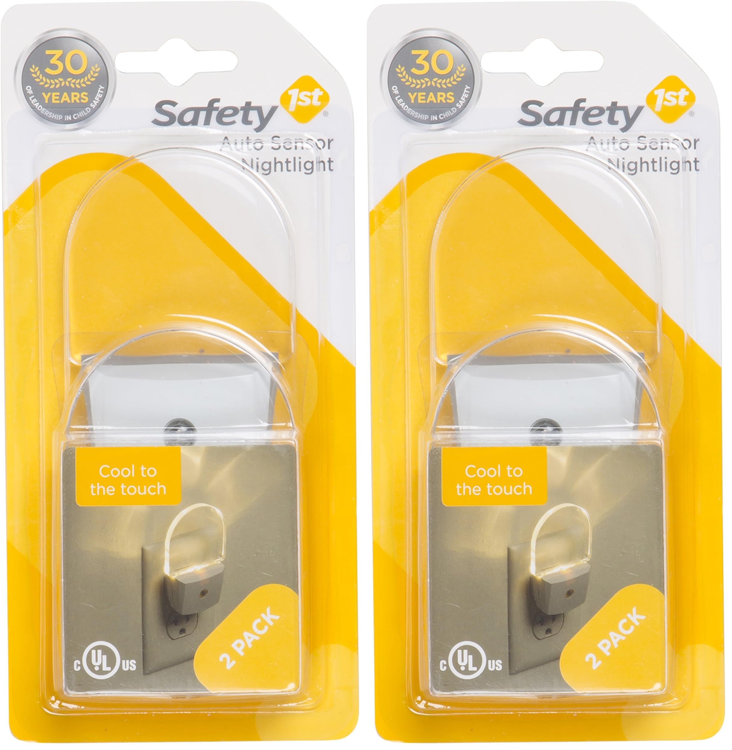 Safety 1st LED Nightlight, 2 Count (Pack of 2)