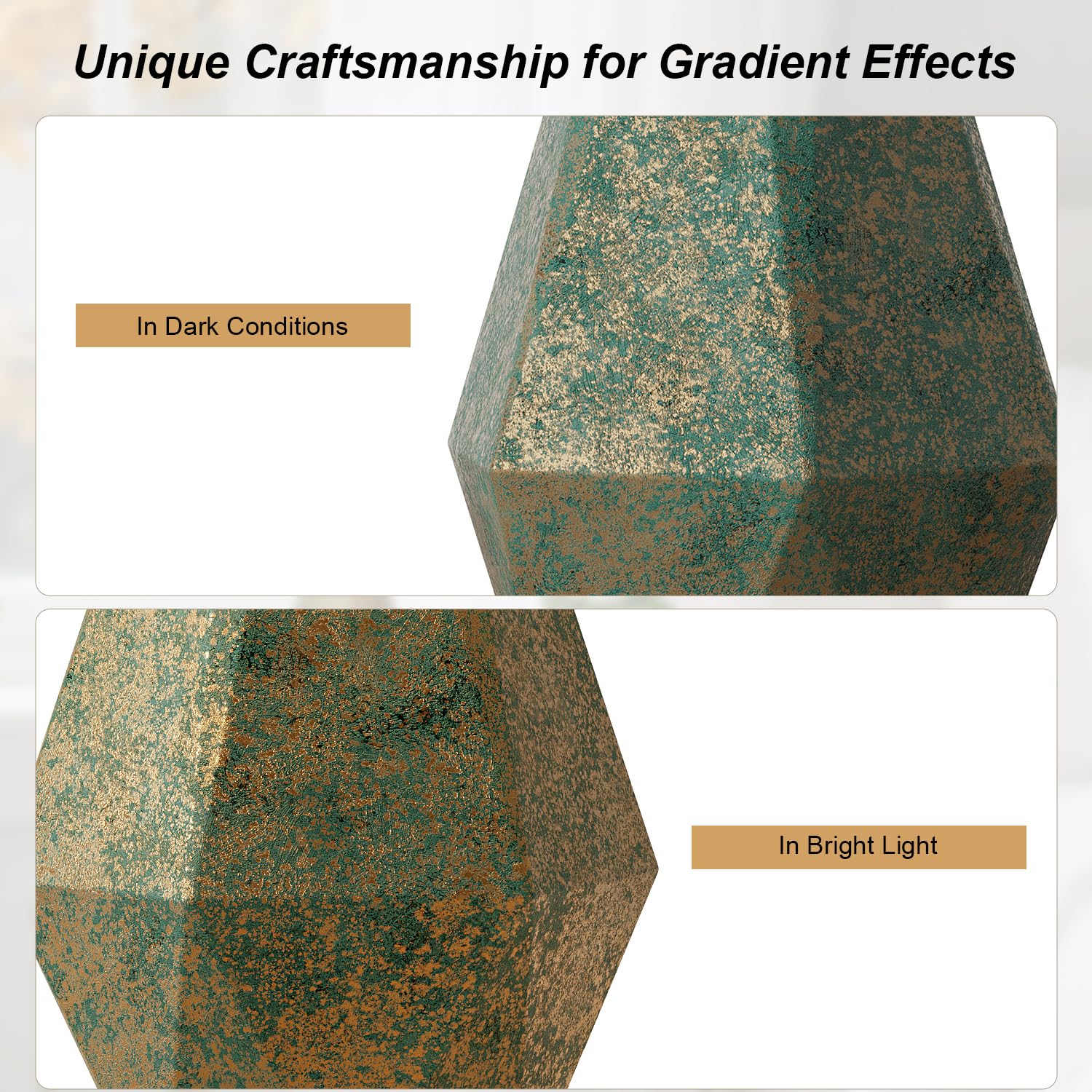 Pokat 20.25'' Vintage Table Lamps Set Of 2 For Night Stands, Modern Bedside Lamps For Bedroom Living Room, Farmhouse Bedroom Lam