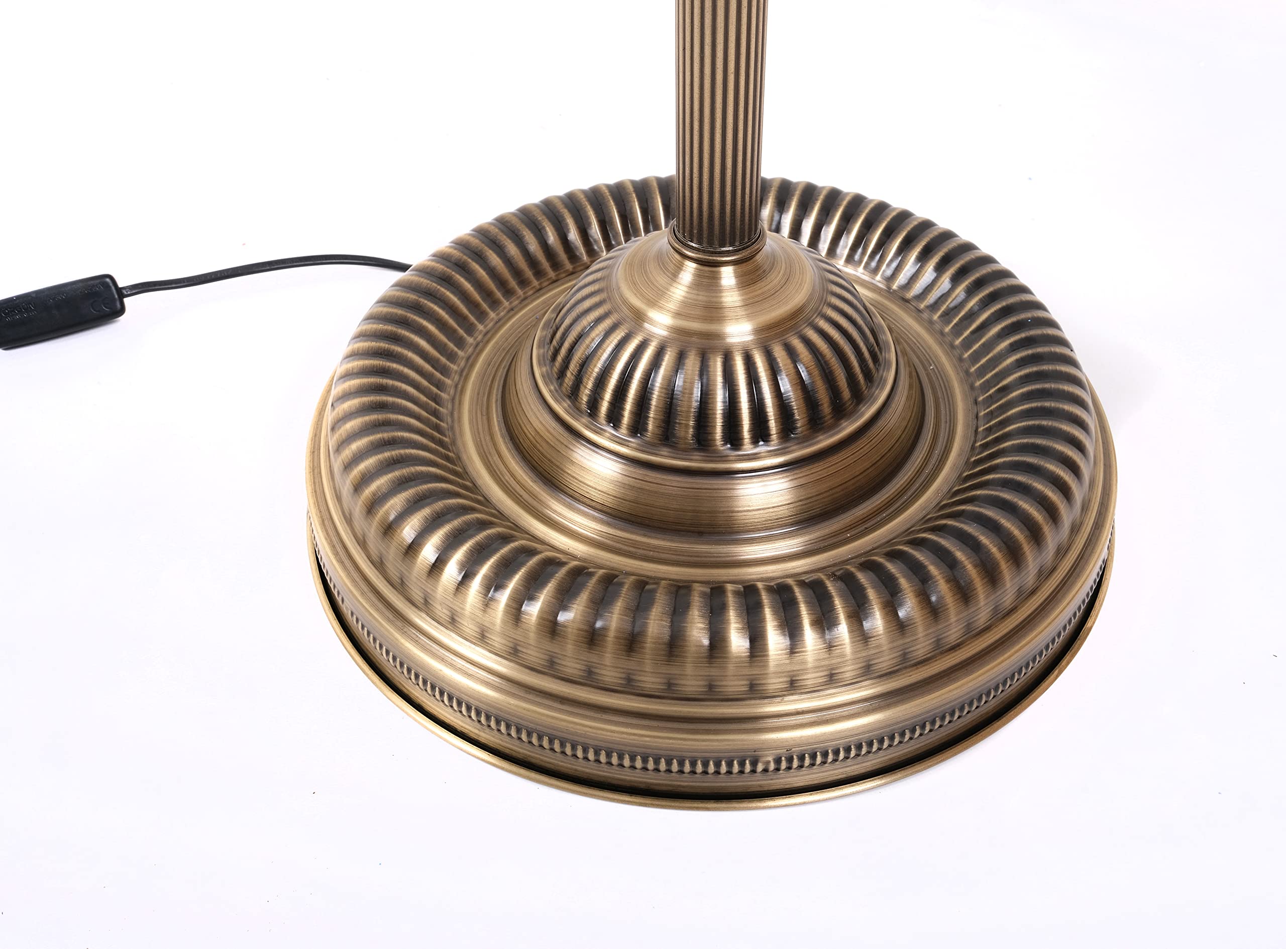 Asylove Turkish Lamp 9 Globe Mosaic Floor Lamp, Mosaic Standing Lamp 9 Globe Mosaic Moroccan Lamps Floor Lamp For Decorative Home Designs Offer 5 Inch Globe - Total Height 70 Inch (Red)