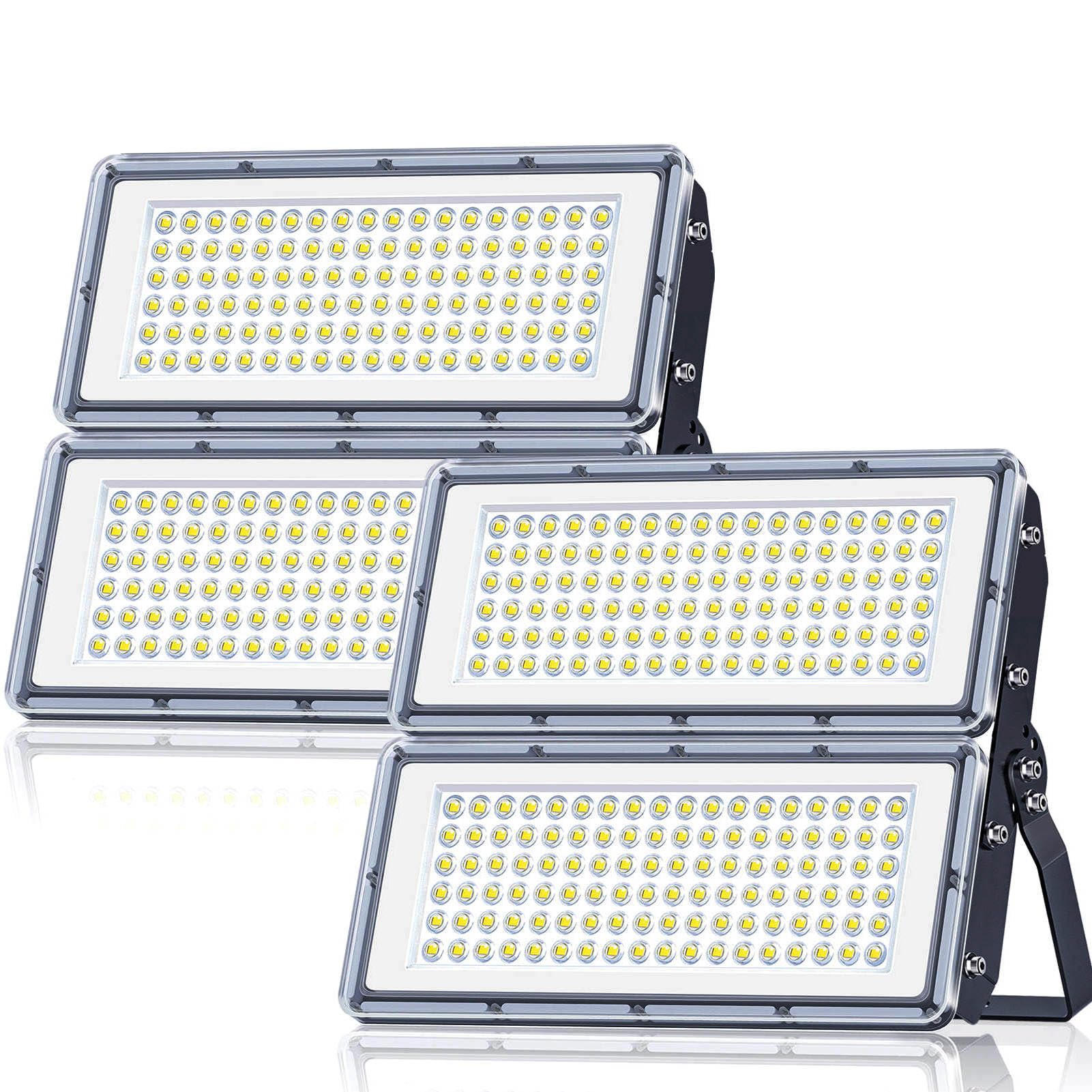 XINGHUANLIT Stadium Lights, 200W 20000lm Flood Lights Outdoor 2 Pack Bright Floodlight Daylight 6500K, IP67 Waterproof Arena Lig