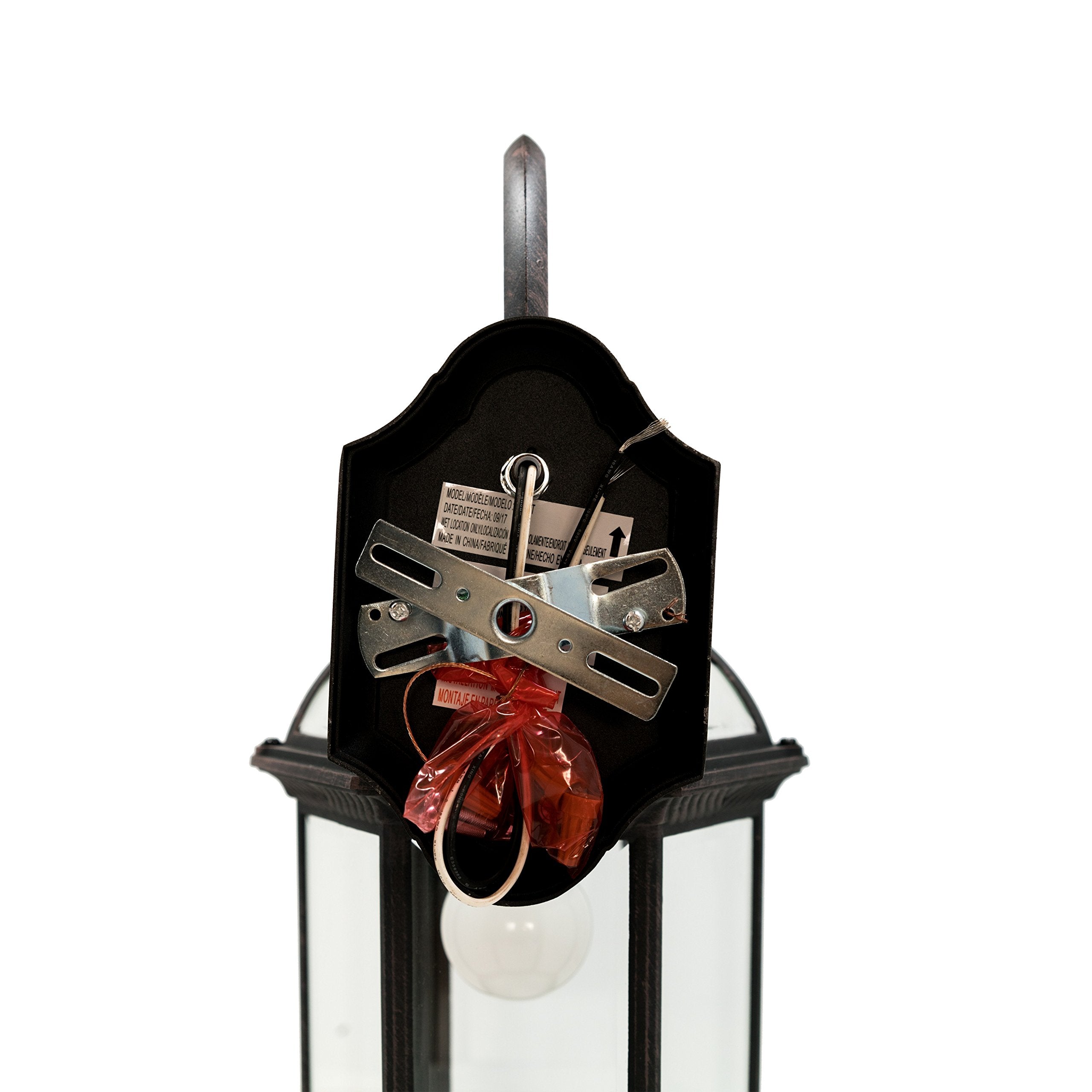 Trans Globe Lighting 4181 Bk Wentworth Collection 15 Inch One Light Outdoor Wall Lantern I Black Finish I Traditional Style Ligh