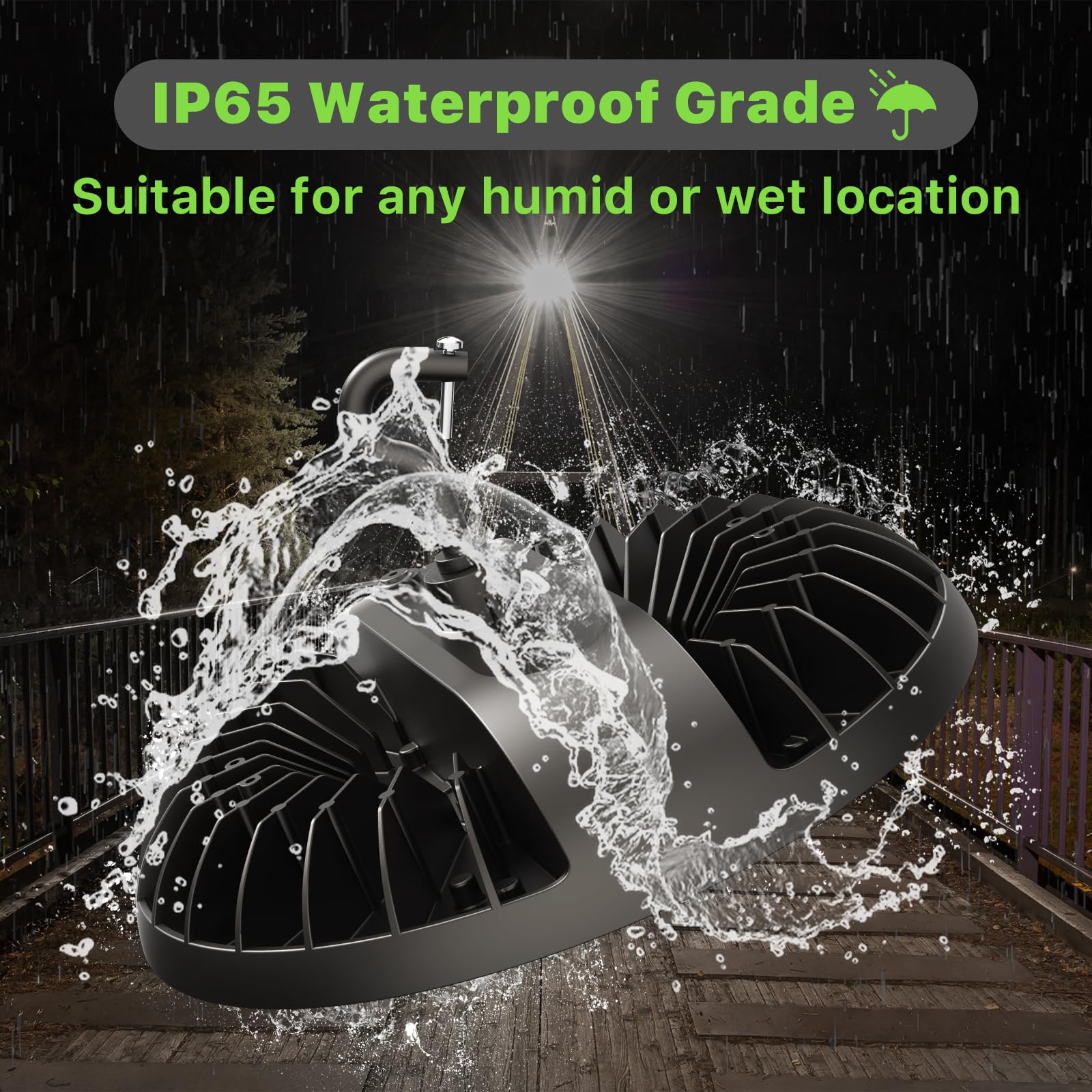 Glitgate Led High Bay Light 200W, 28000Lm 5000K High Bay Led Lights (800W Mh/Hps Equiv.), Ufo Lights With 5Ft Cable Us Plug For Workshop Barn Warehouse Factory, 4 Pack