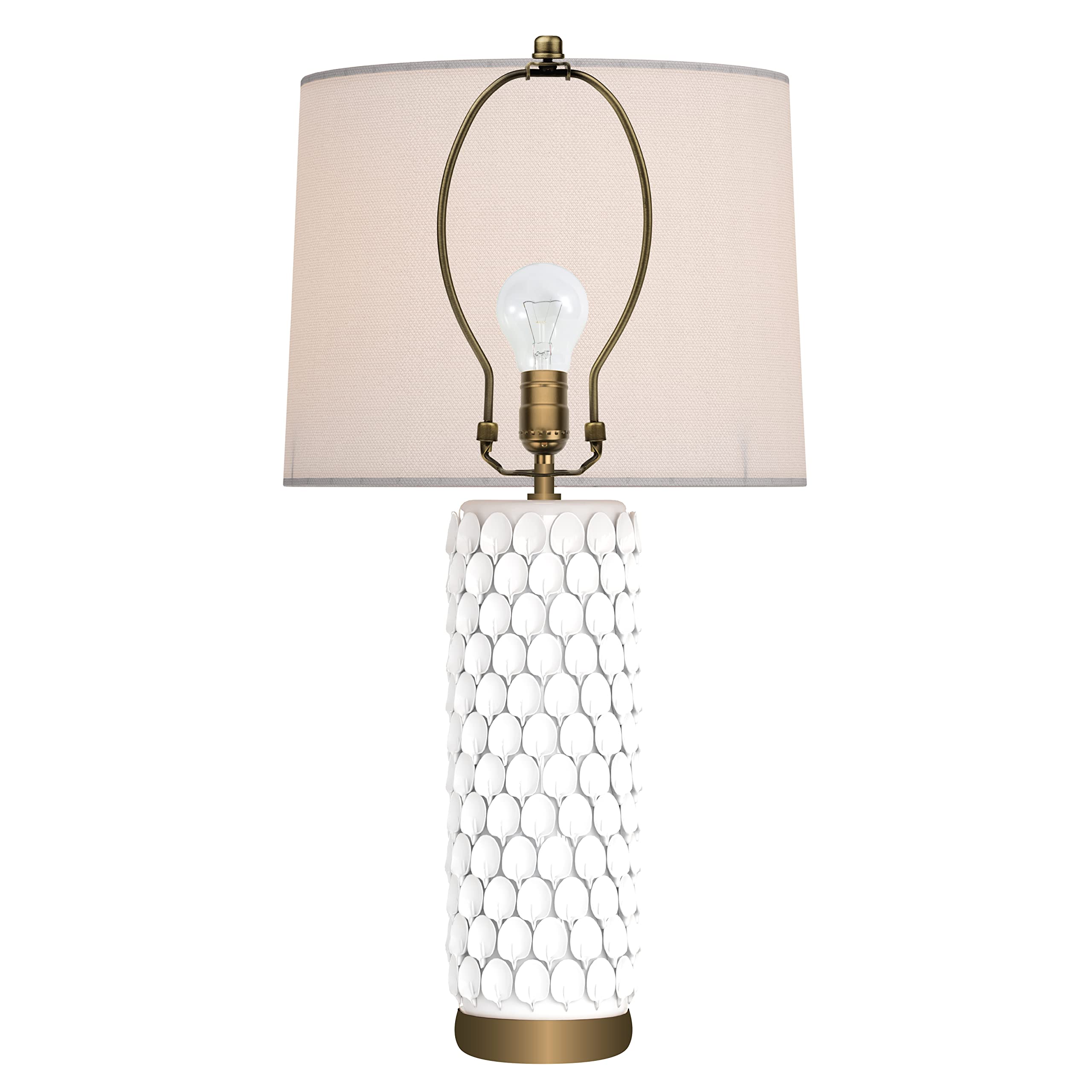 I Like That Lamp Complete Lamp Harp Set (1 Pack) - Antique Brass 9” Harp (Suitable For A 10" To 11" Lampshade) - Includes Harp, Saddle Holder Base & Finial - Harp Converter For Table And Floor Lamps