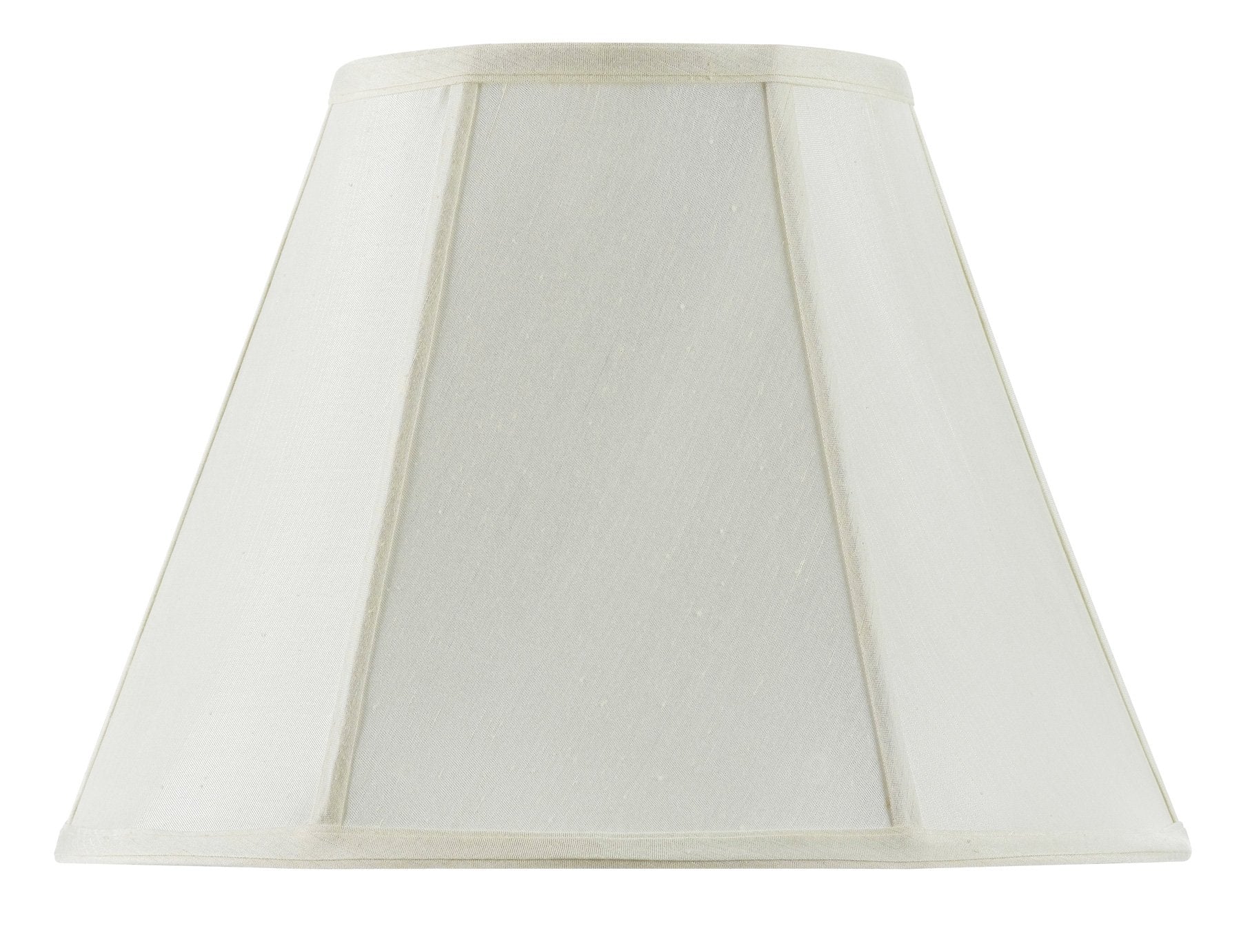 Cal Lighting Transitional Shade Lighting Accessories, Metal, 11inx14inx14in, Eggshell, Model CALSH-8106/14-EG