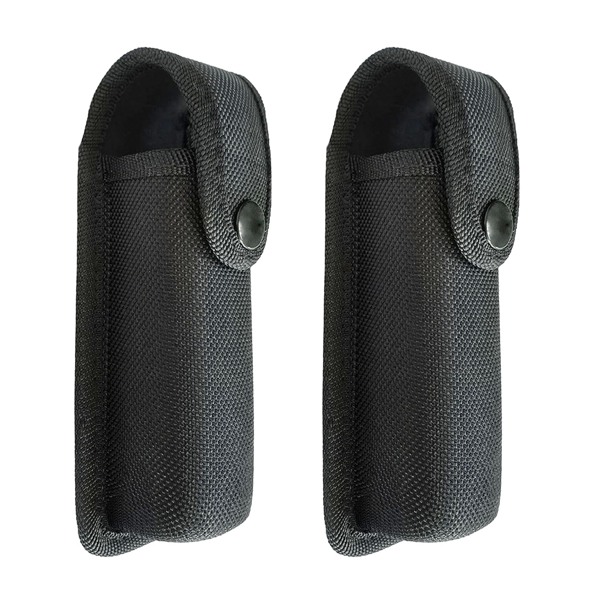 Nylon Duty Belt Flashlight Holster, Flashlight Pouch Holster For Duty Belt, 2 Pack