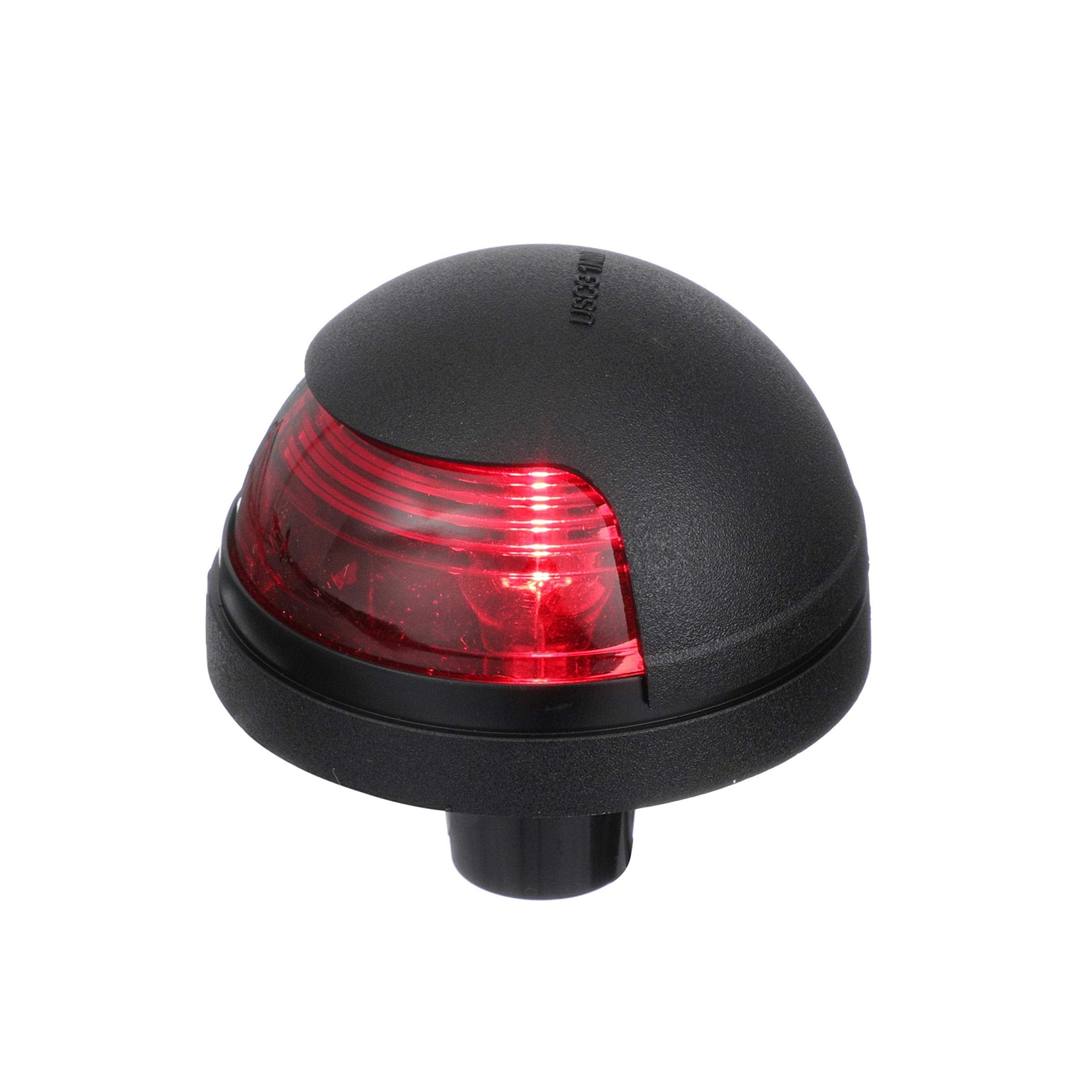 Attwood Pulsar153 Deck Mount Bi-Color Light - Red/Green Combo, 12V, Black Housing, Model 10