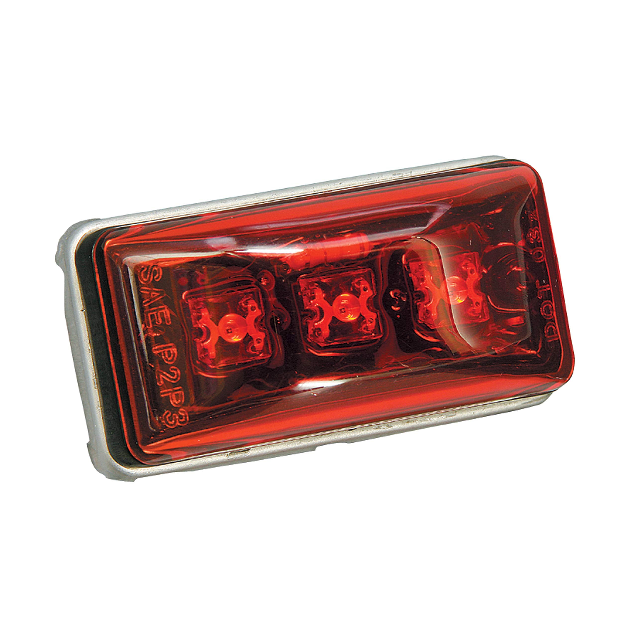 Fulton Wesbar 401566 Waterproof Led Clearance Light, Red