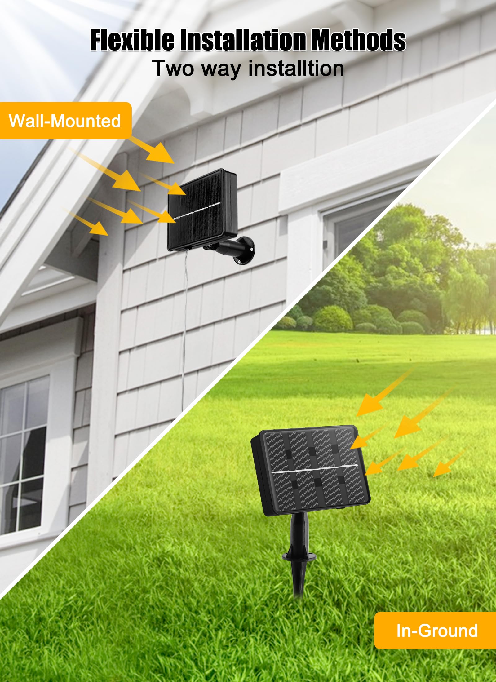 Solar Meteor Shower Lights 20 Tubes 16 Inch 720 Led Solar Christmas Lights Outdoor Waterproof, Snow Cascading String Lights For