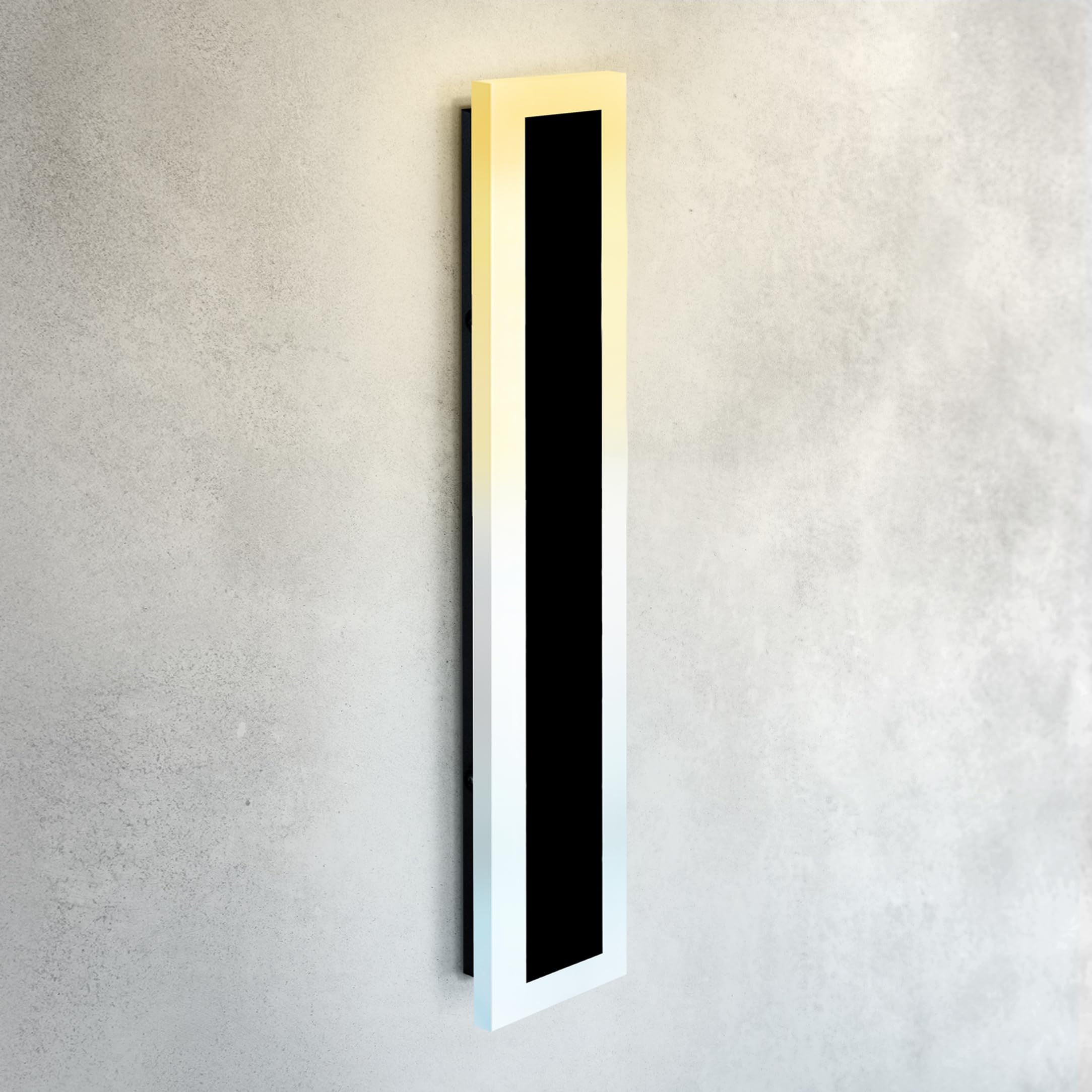 ASD LED Wall Light Fixture, 36 Inch, 30W 2350LM, Dimmable, Waterproof, Black, Model A-LWS27A-36D30BK