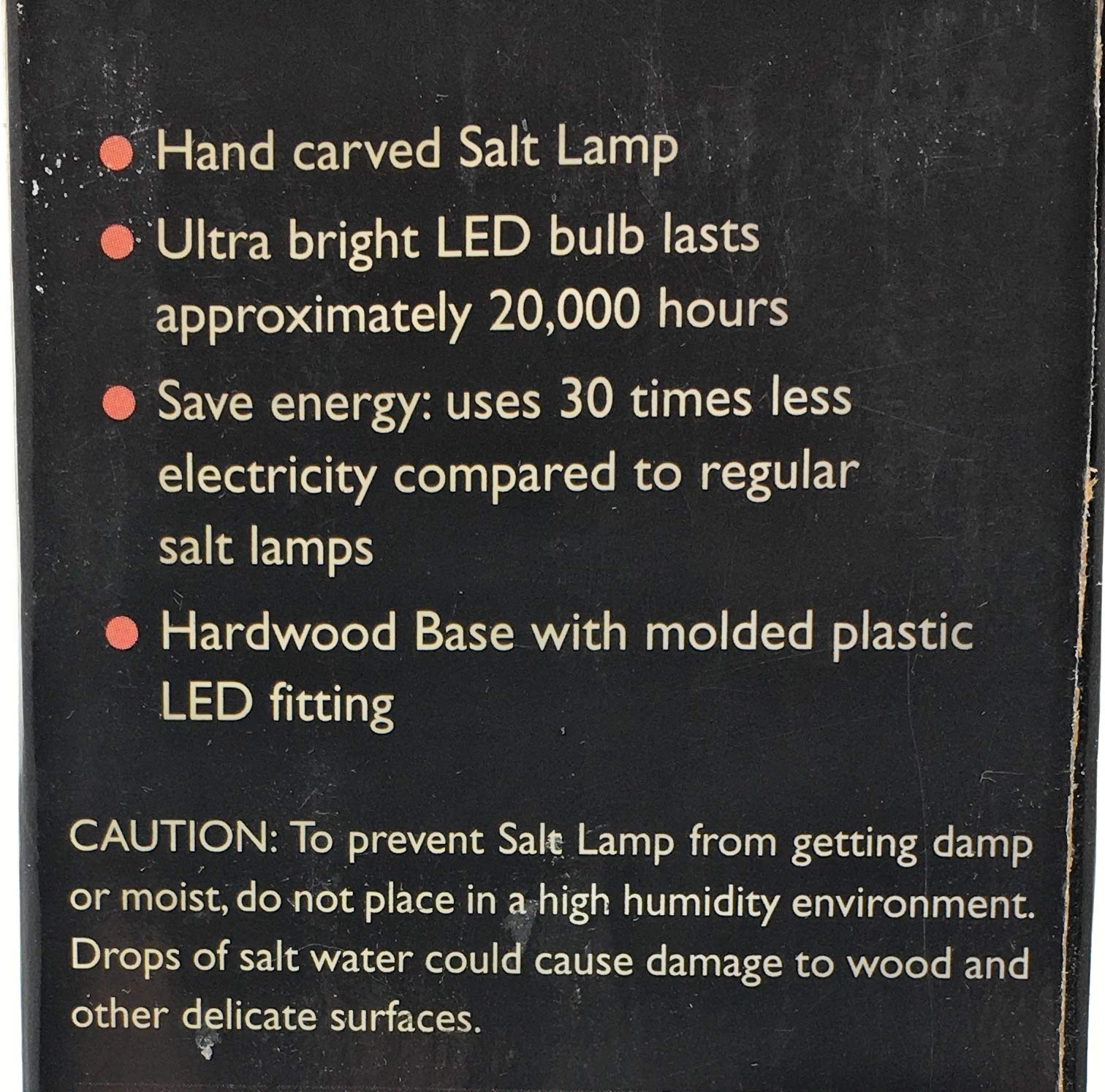 ALOHA BAY Salt Lamp 4 Usb White 4 PK, 4 CT