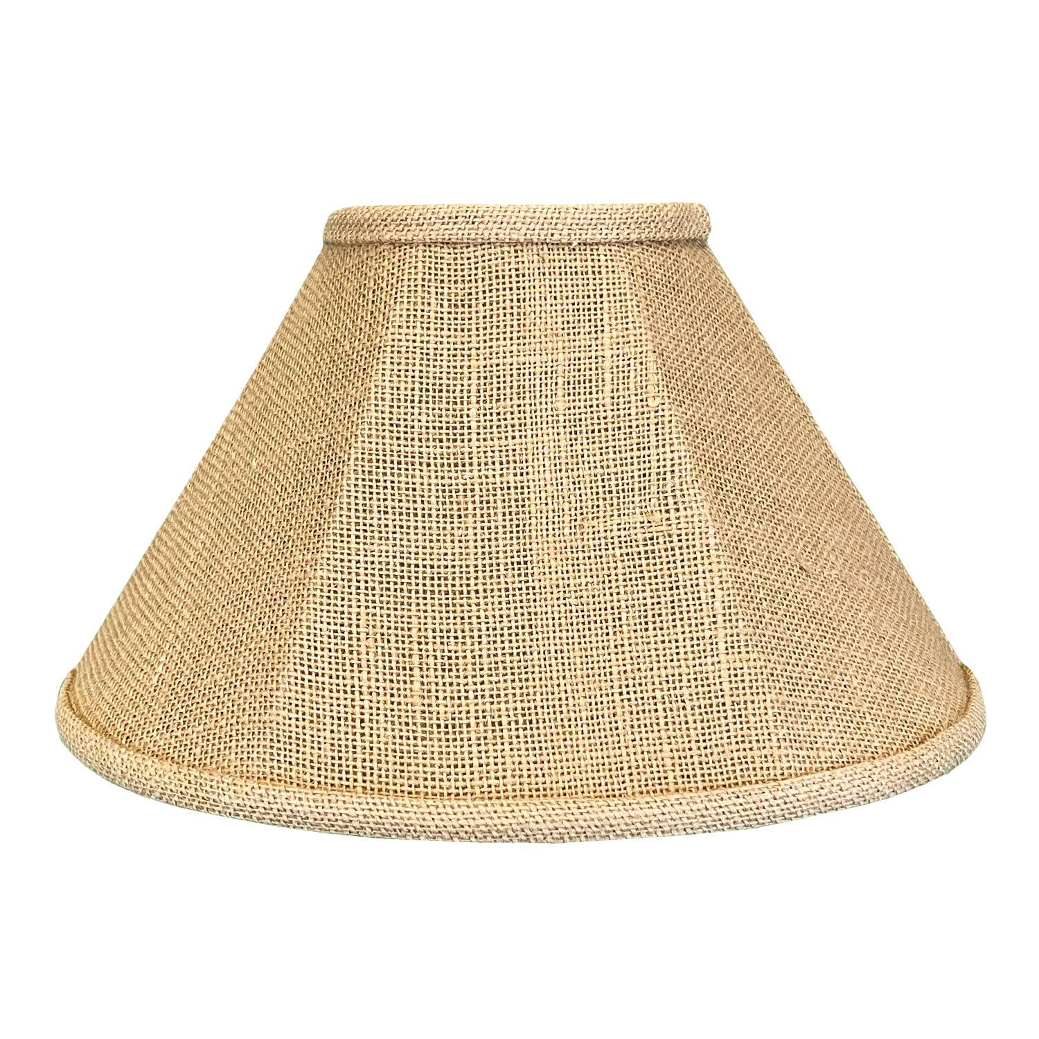 Royal Designs Empire Lamp Shade, Burlap, 6 X 18 X 11.5