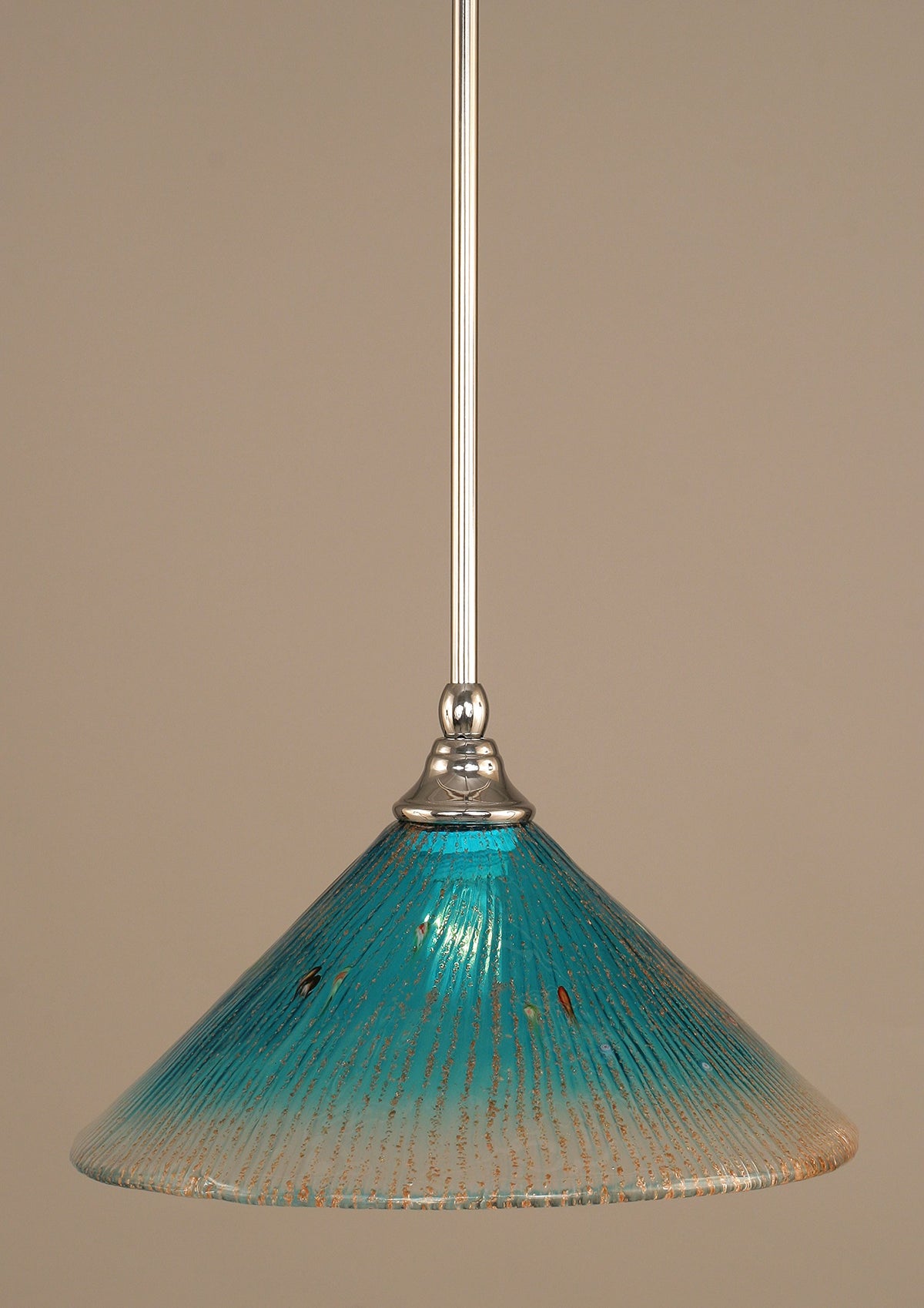 Toltec Lighting 1 Light Mini Pendant In Chrome (23-Ch-448)