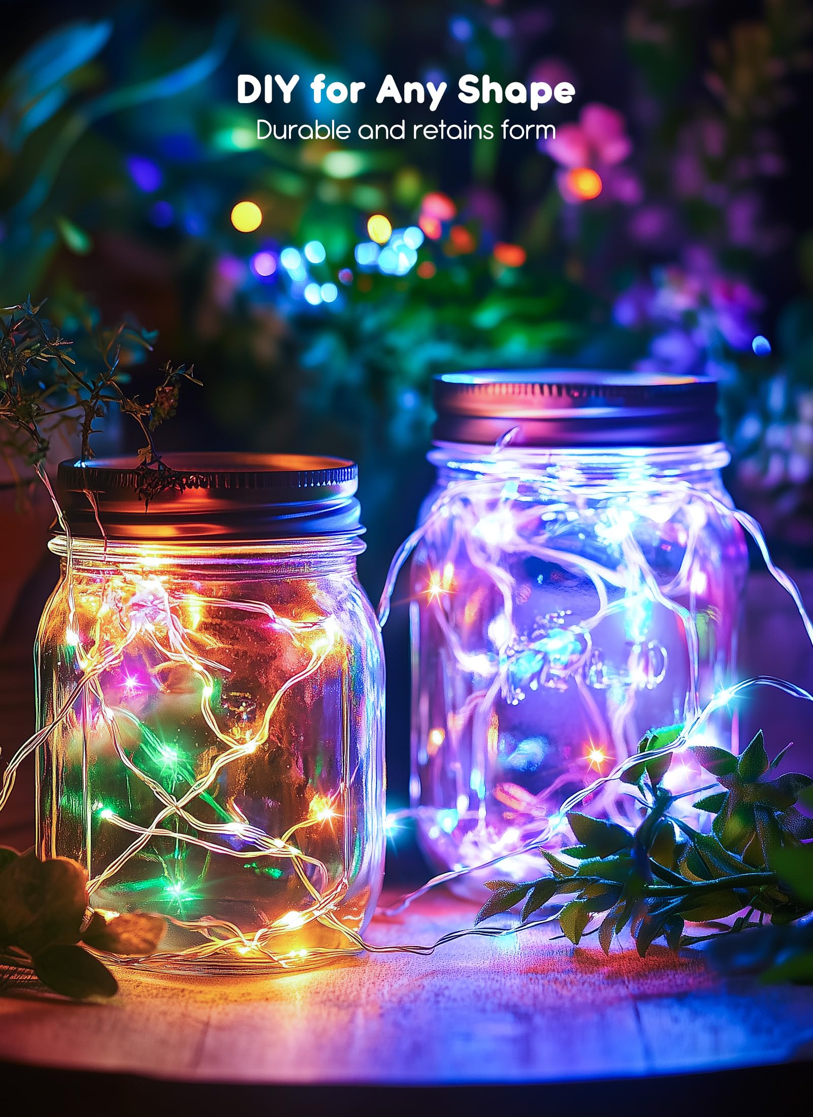 33Ft 100 Led Outdoor String Lights, Fairy Lights Battery Operated With Remote, Waterproof Twinkle Lights For Bedroom Dorm Tapestry Backyard Garden Party Indoor Easter Decoration, Pink + Multicolor