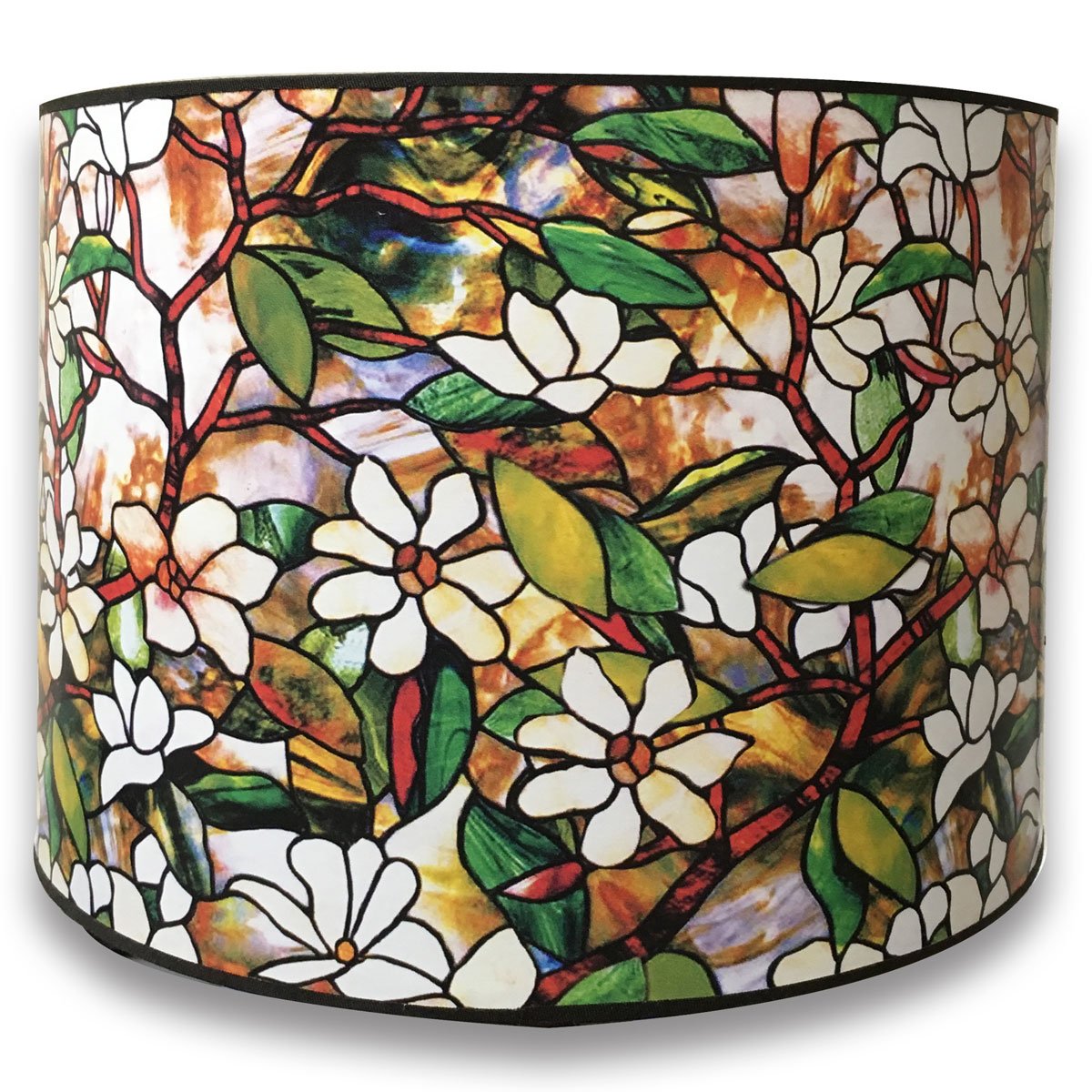 Royal Designs, Inc. Trendy Decorative Handmade Drum Shade, Made In Usa, 10In, Hbc-8033-10, Magnolia