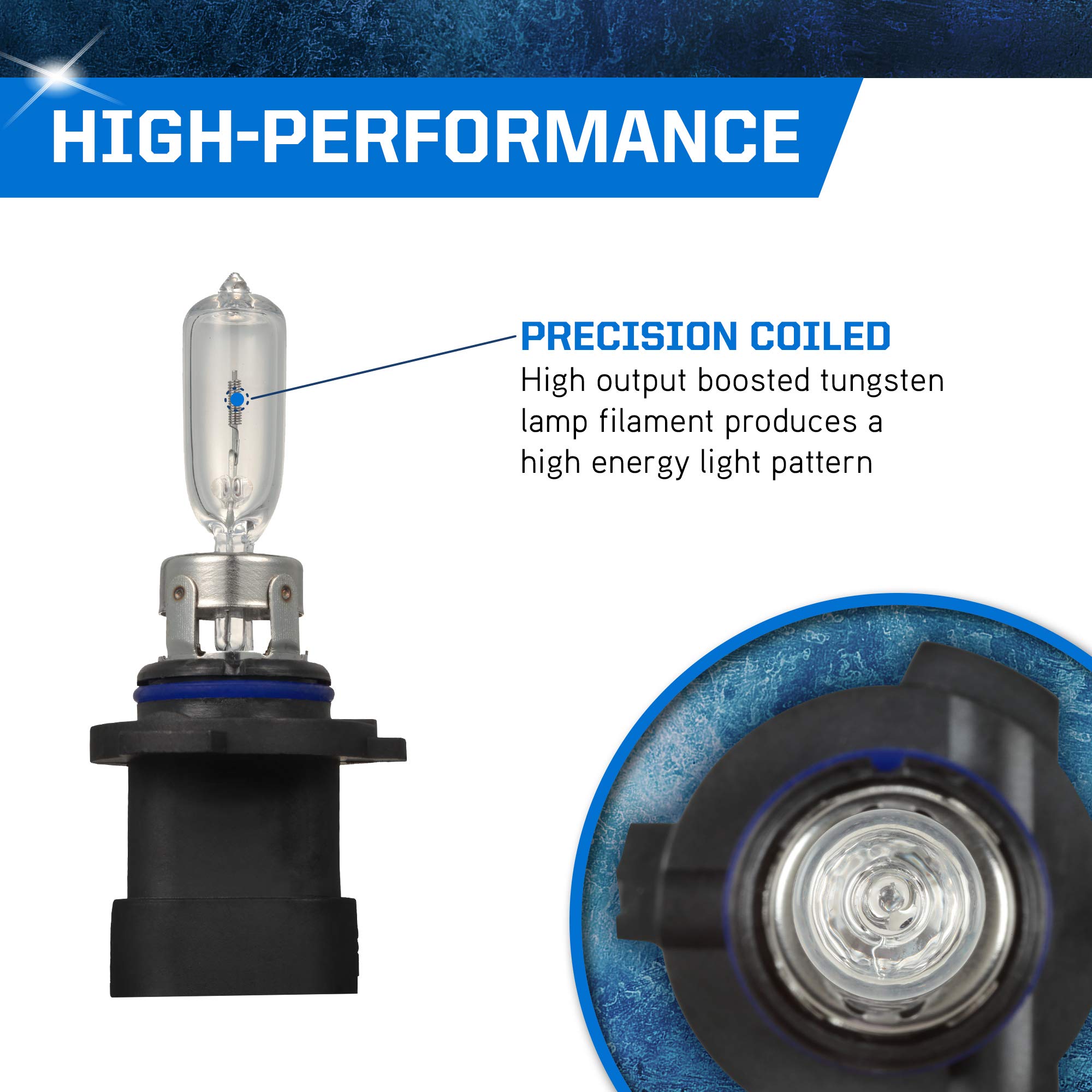 PEAK Power Vision 9005XS/HB3A 65W Headlights 2-Pack - White